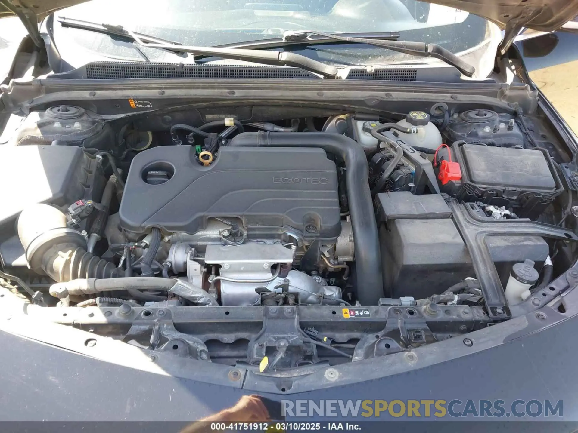 10 Фотография поврежденного автомобиля 1G1ZD5ST8MF025255 CHEVROLET MALIBU 2021