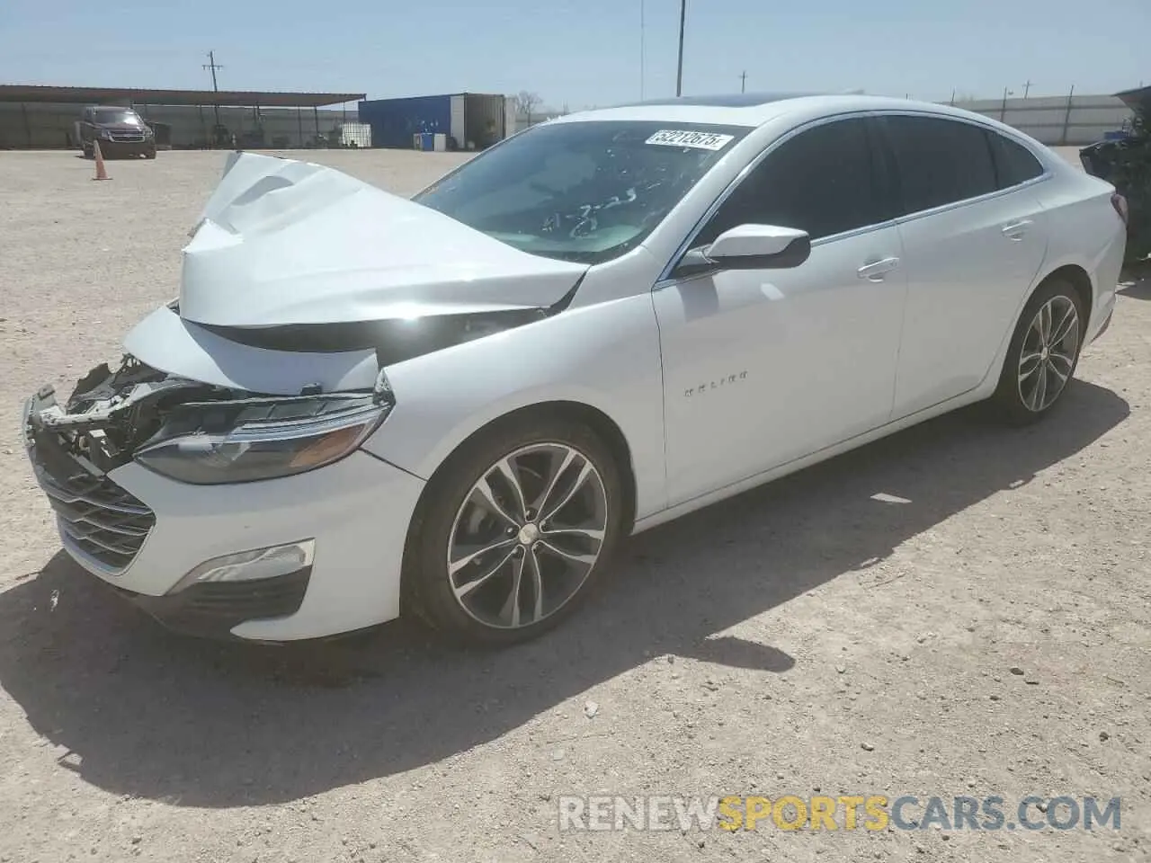 1 Фотография поврежденного автомобиля 1G1ZD5ST8MF032920 CHEVROLET MALIBU 2021