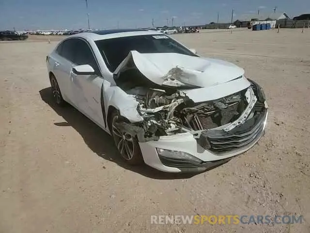 10 Фотография поврежденного автомобиля 1G1ZD5ST8MF032920 CHEVROLET MALIBU 2021