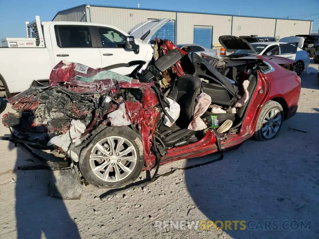 1 Photograph of a damaged car 1G1ZD5ST8MF051502 CHEVROLET MALIBU 2021