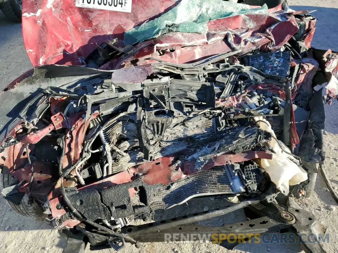 11 Photograph of a damaged car 1G1ZD5ST8MF051502 CHEVROLET MALIBU 2021