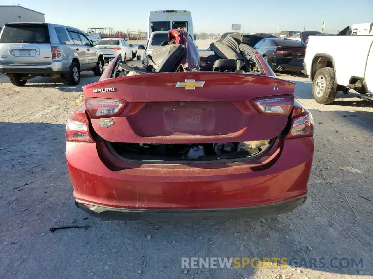 6 Photograph of a damaged car 1G1ZD5ST8MF051502 CHEVROLET MALIBU 2021