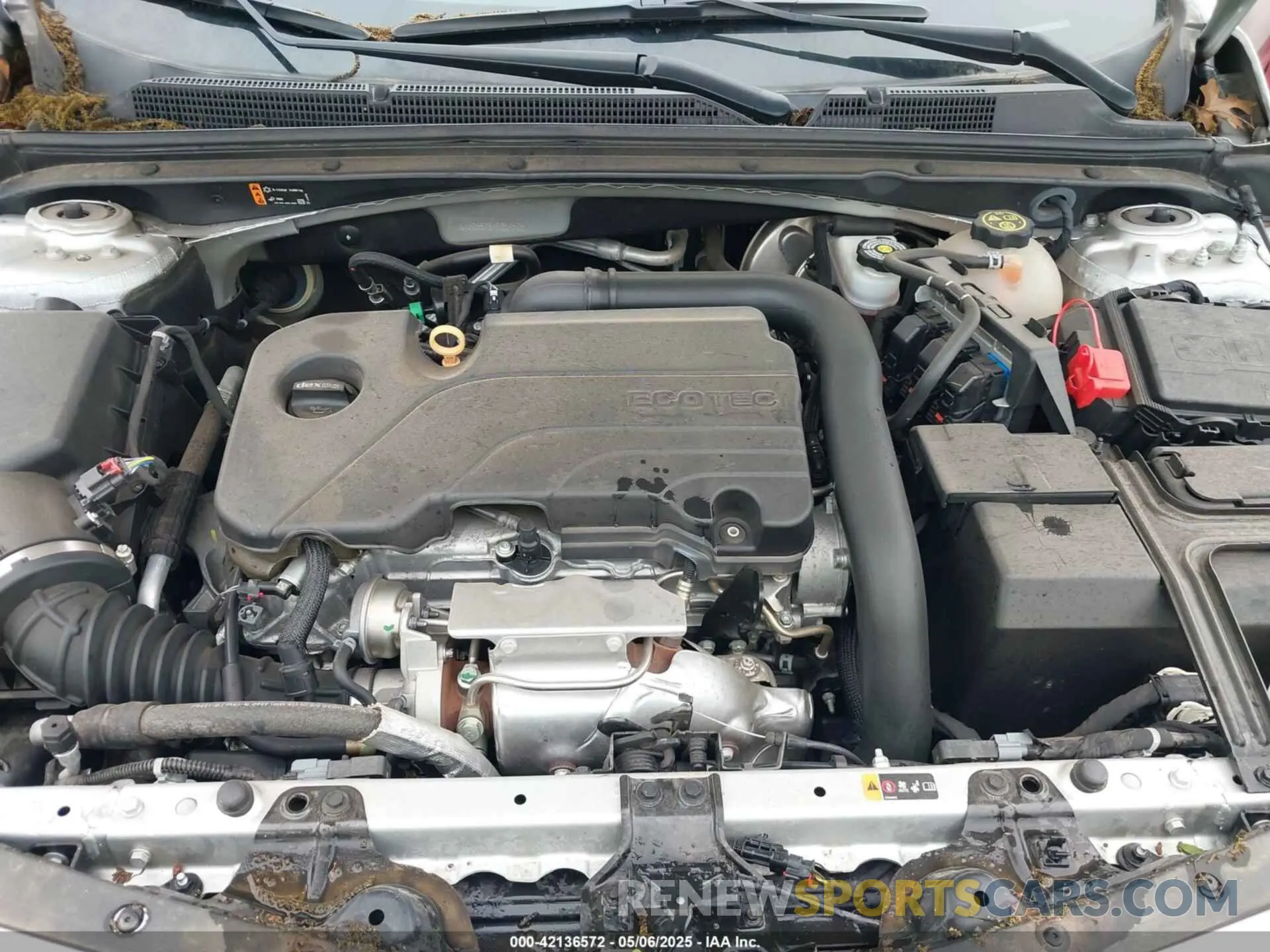 10 Photograph of a damaged car 1G1ZD5ST8MF054528 CHEVROLET MALIBU 2021