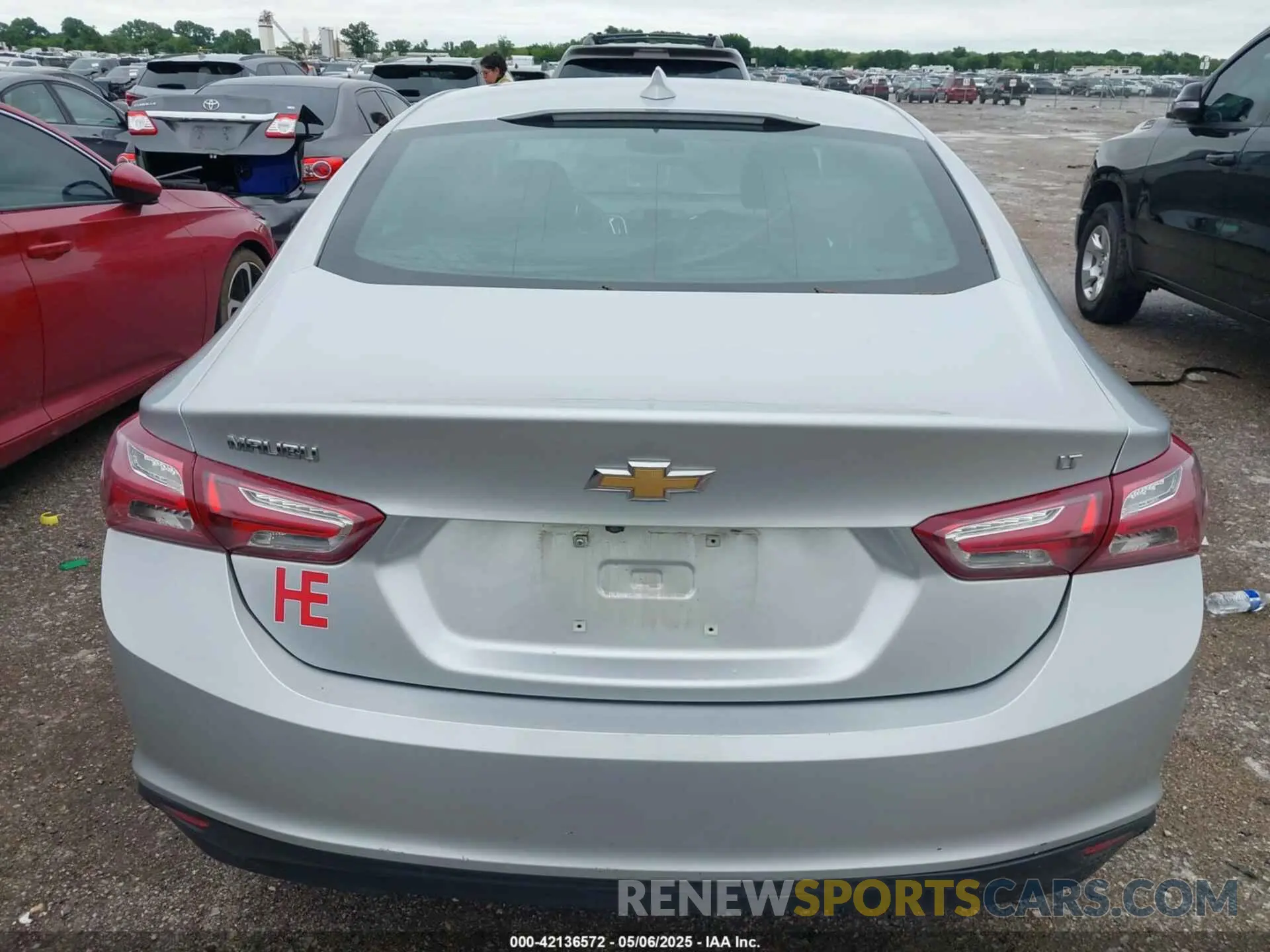16 Photograph of a damaged car 1G1ZD5ST8MF054528 CHEVROLET MALIBU 2021