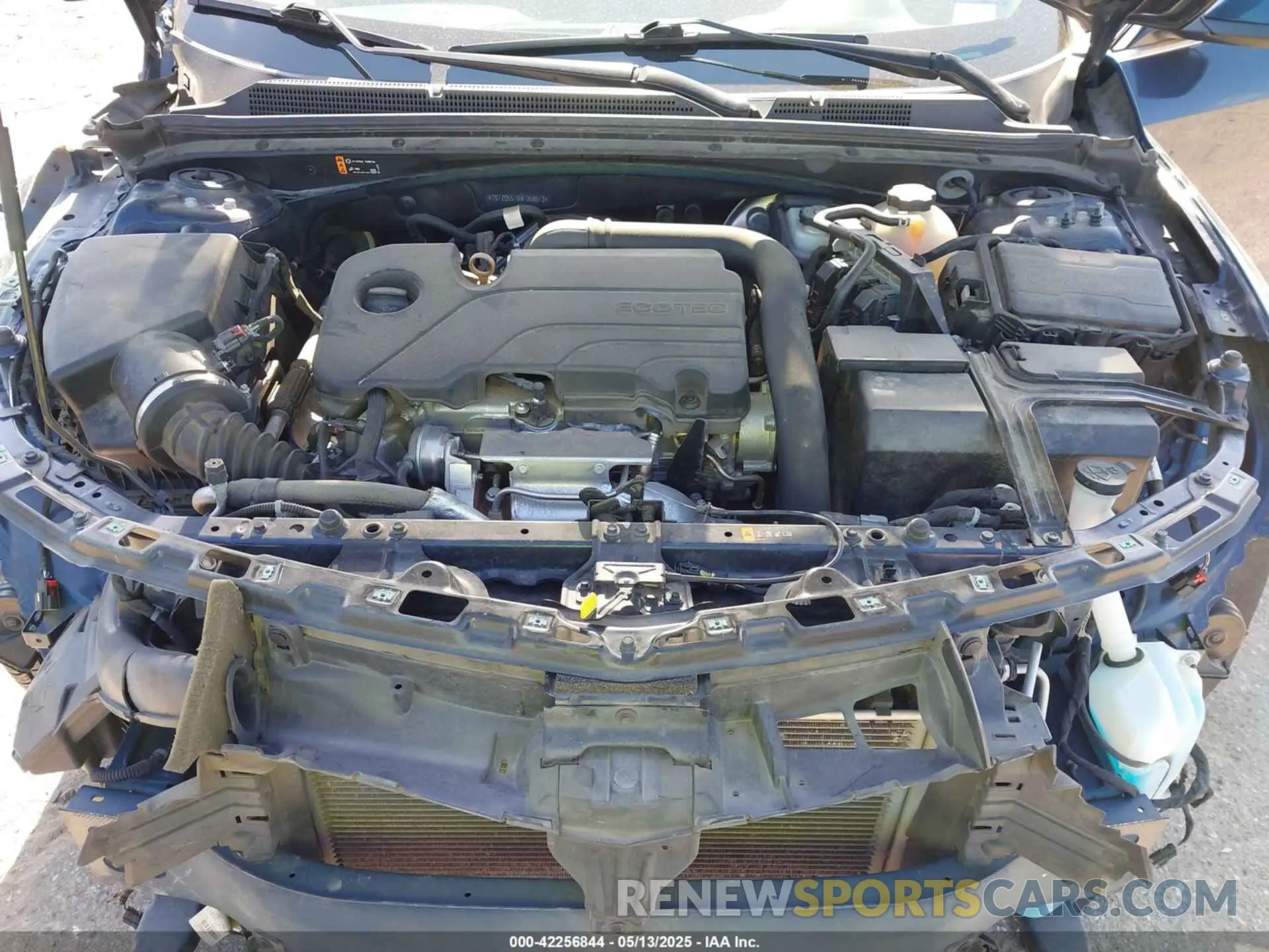 10 Фотография поврежденного автомобиля 1G1ZD5ST8MF058613 CHEVROLET MALIBU 2021