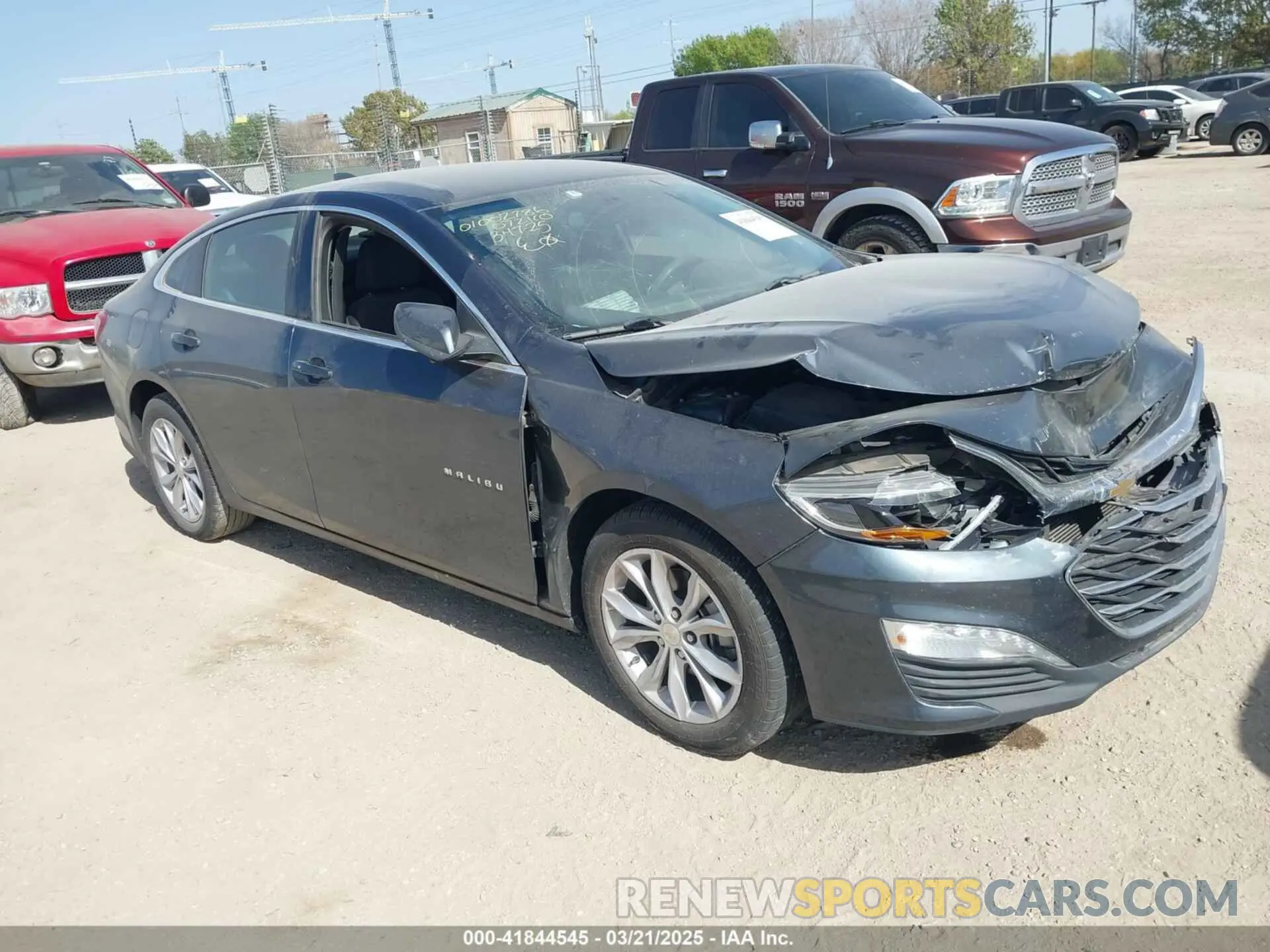 1 Photograph of a damaged car 1G1ZD5ST8MF072110 CHEVROLET MALIBU 2021
