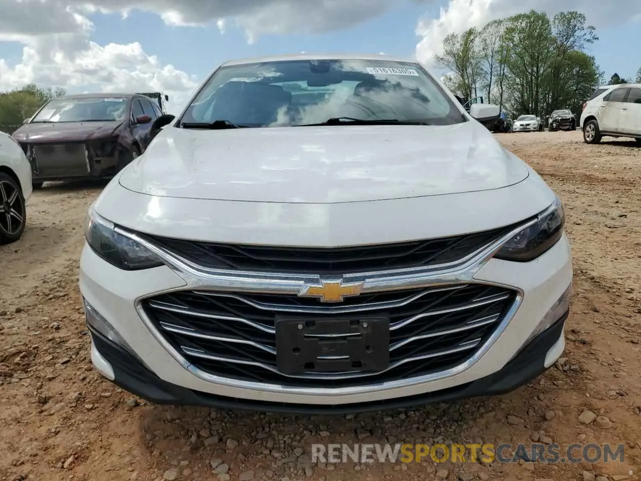 5 Photograph of a damaged car 1G1ZD5ST8MF073628 CHEVROLET MALIBU 2021