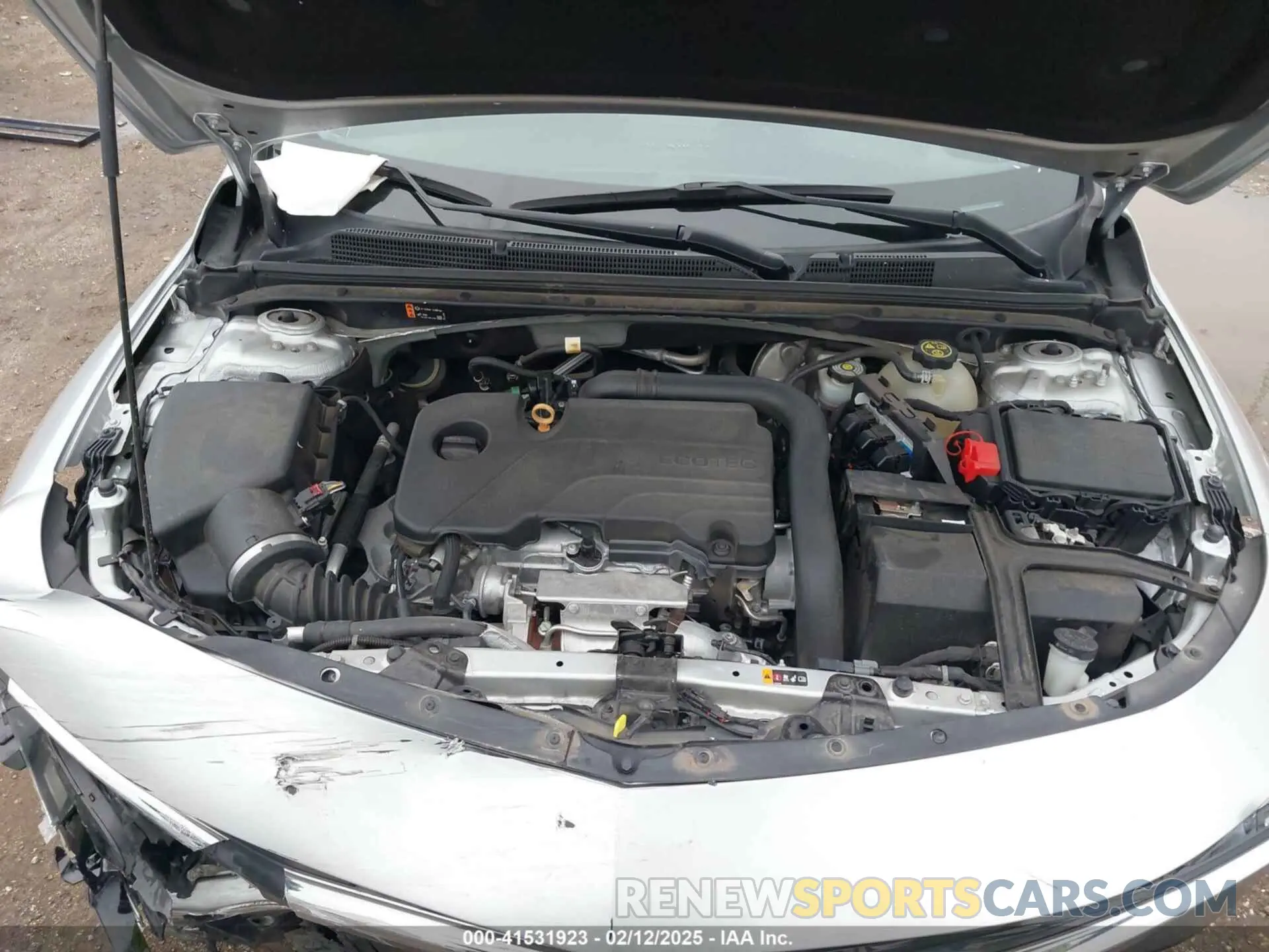 10 Photograph of a damaged car 1G1ZD5ST8MF077534 CHEVROLET MALIBU 2021