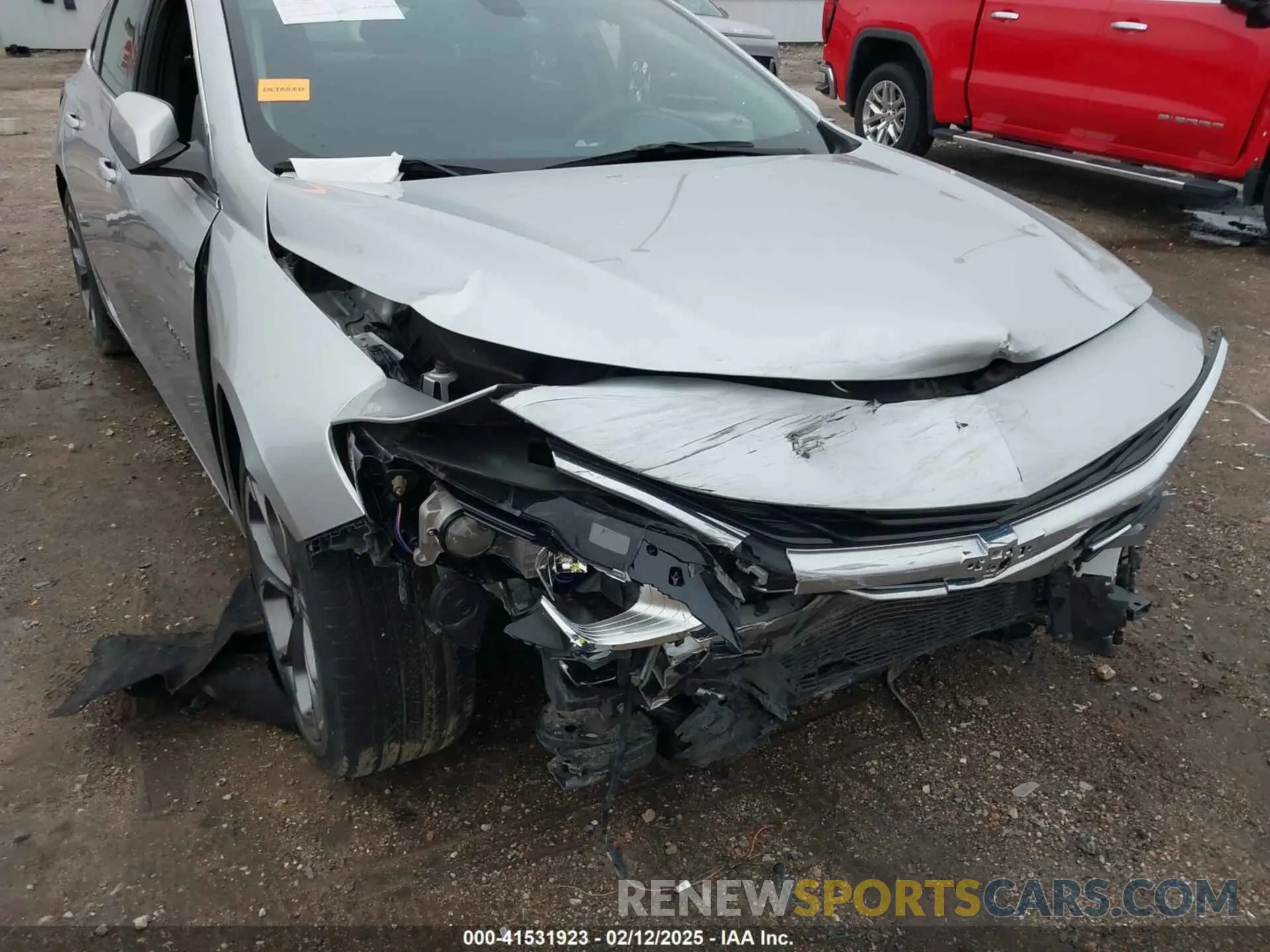 6 Photograph of a damaged car 1G1ZD5ST8MF077534 CHEVROLET MALIBU 2021