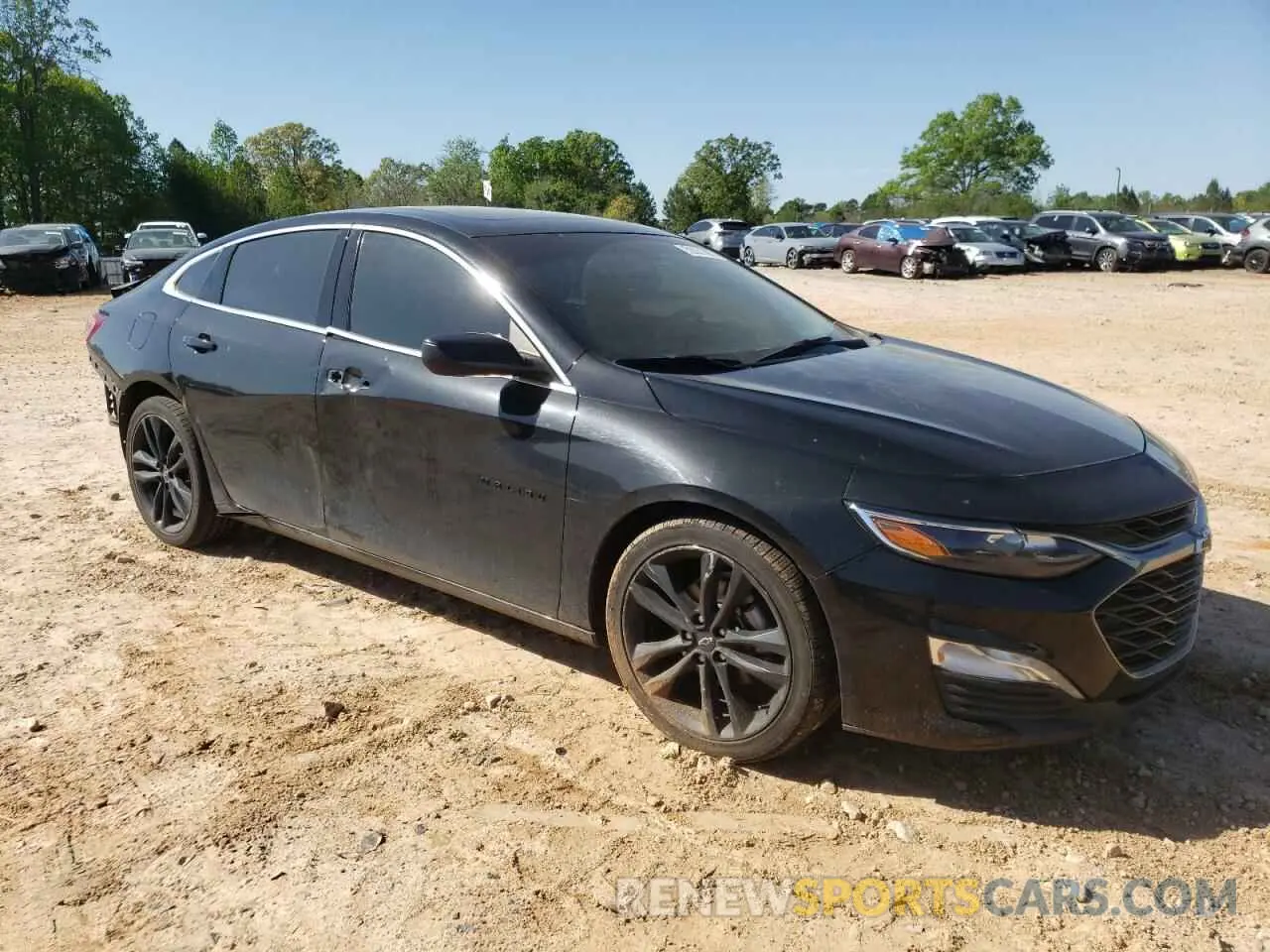 4 Photograph of a damaged car 1G1ZD5ST9MF014104 CHEVROLET MALIBU 2021