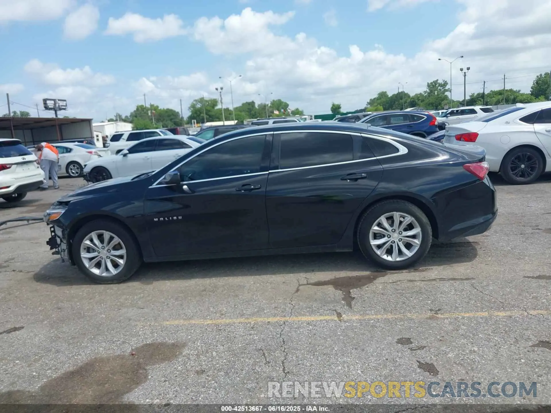 14 Photograph of a damaged car 1G1ZD5ST9MF014992 CHEVROLET MALIBU 2021