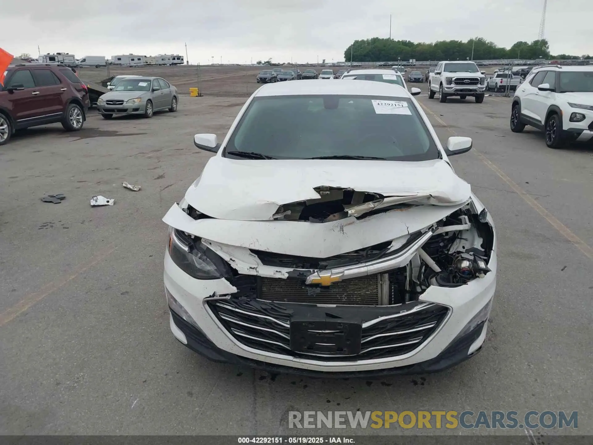 6 Photograph of a damaged car 1G1ZD5ST9MF025068 CHEVROLET MALIBU 2021