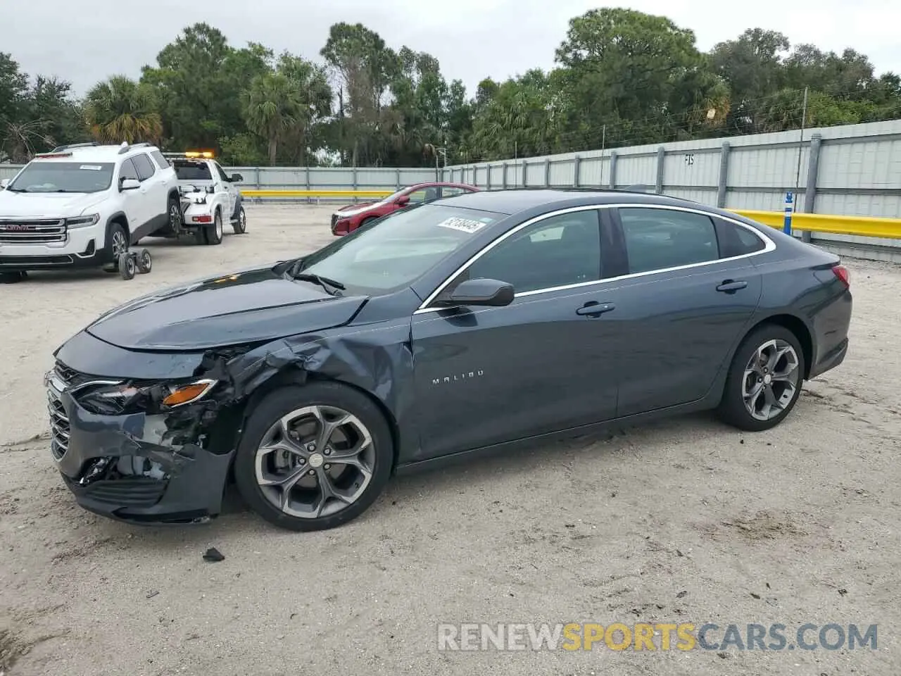 1 Photograph of a damaged car 1G1ZD5ST9MF025376 CHEVROLET MALIBU 2021