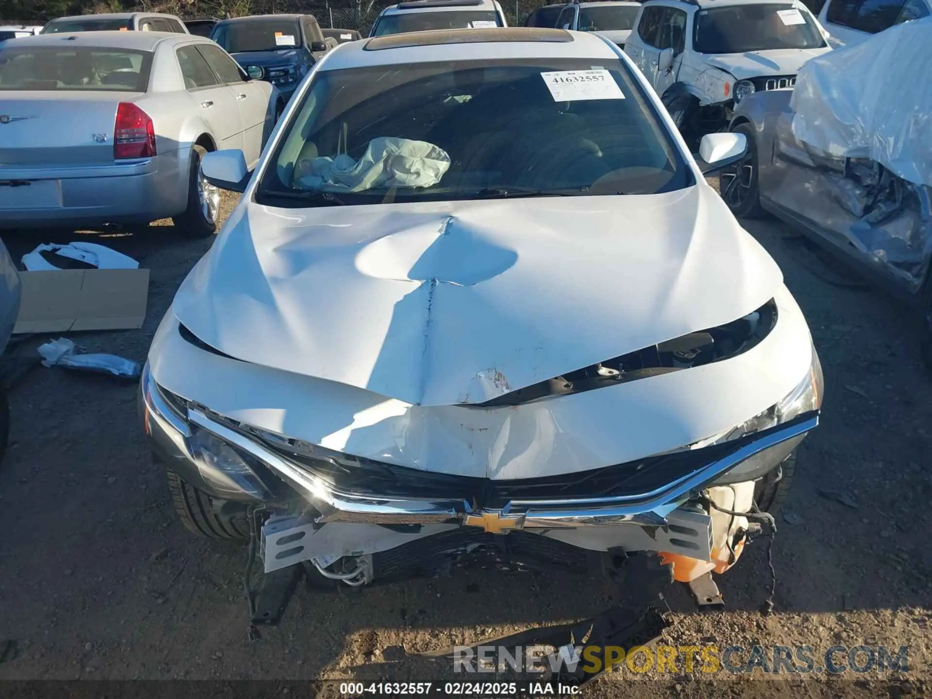 6 Photograph of a damaged car 1G1ZD5ST9MF065442 CHEVROLET MALIBU 2021