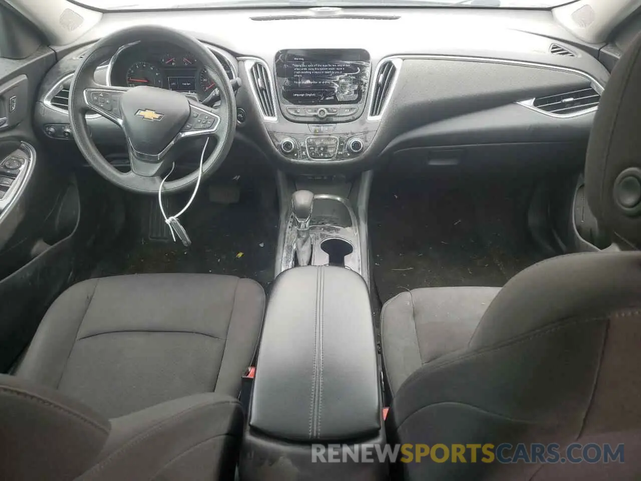 8 Фотография поврежденного автомобиля 1G1ZD5ST9MF073024 CHEVROLET MALIBU 2021