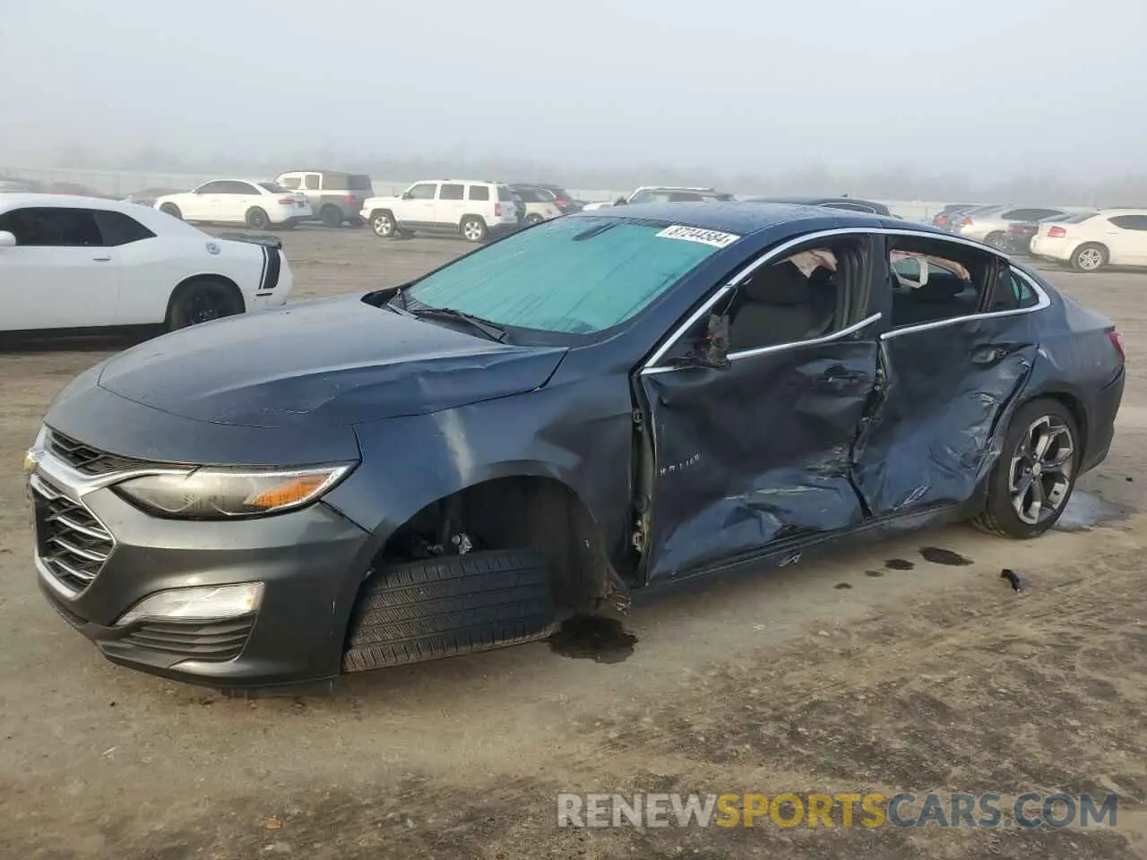 1 Photograph of a damaged car 1G1ZD5ST9MF076358 CHEVROLET MALIBU 2021