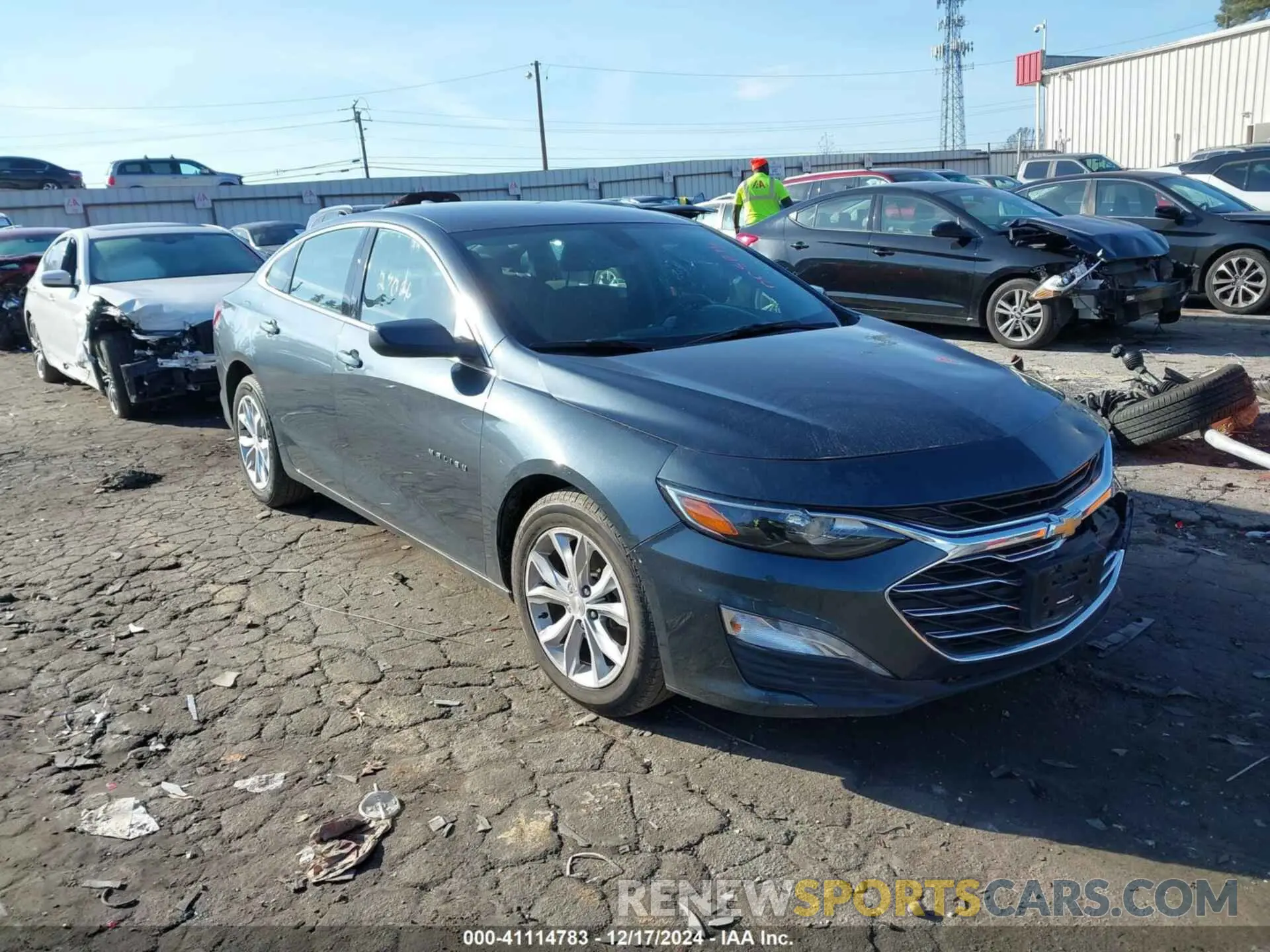 1 Фотография поврежденного автомобиля 1G1ZD5STXMF005816 CHEVROLET MALIBU 2021