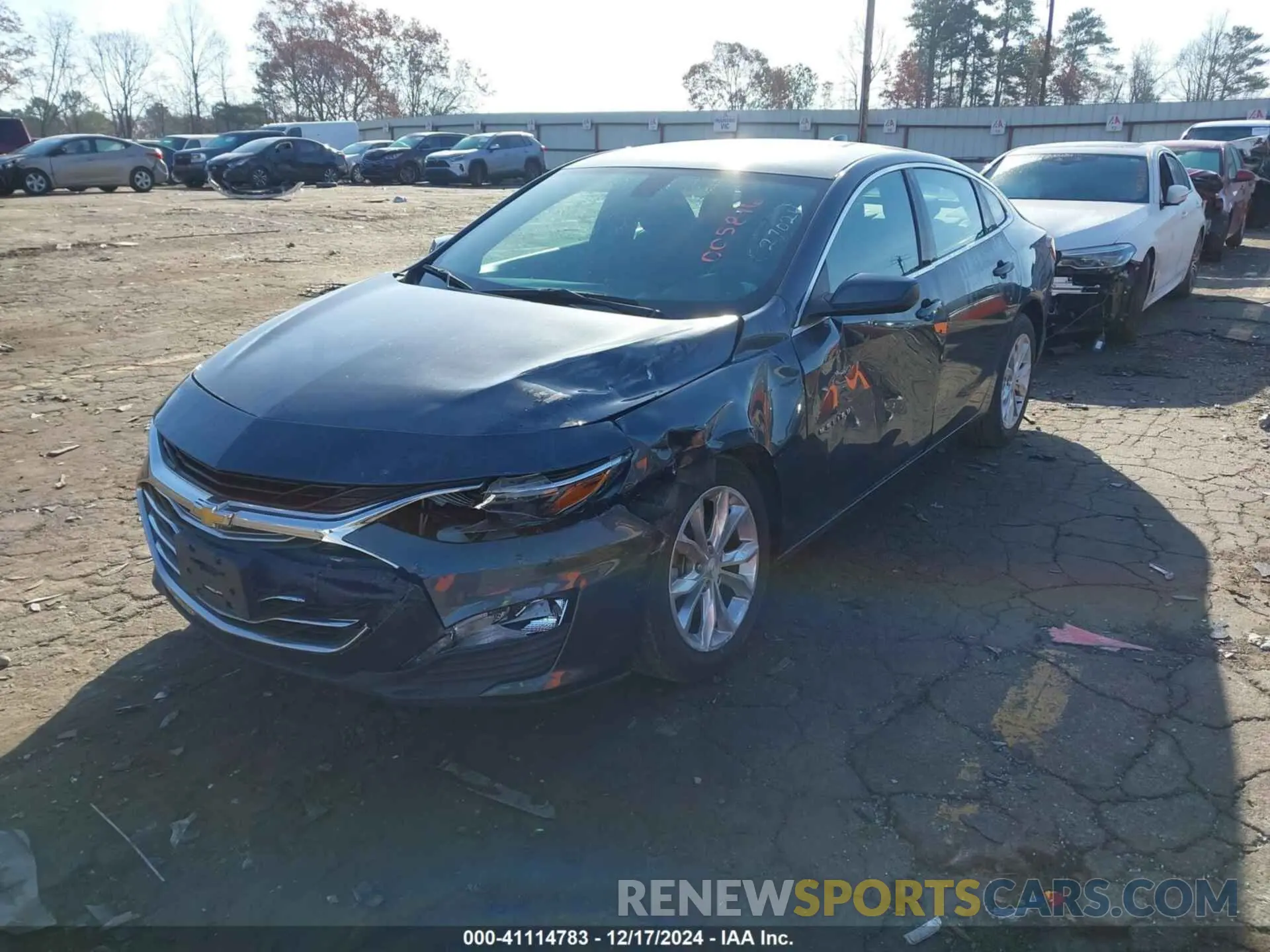 2 Фотография поврежденного автомобиля 1G1ZD5STXMF005816 CHEVROLET MALIBU 2021