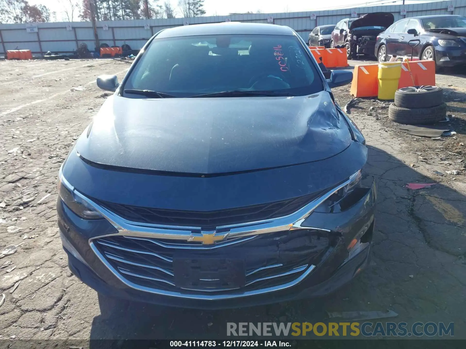 6 Фотография поврежденного автомобиля 1G1ZD5STXMF005816 CHEVROLET MALIBU 2021