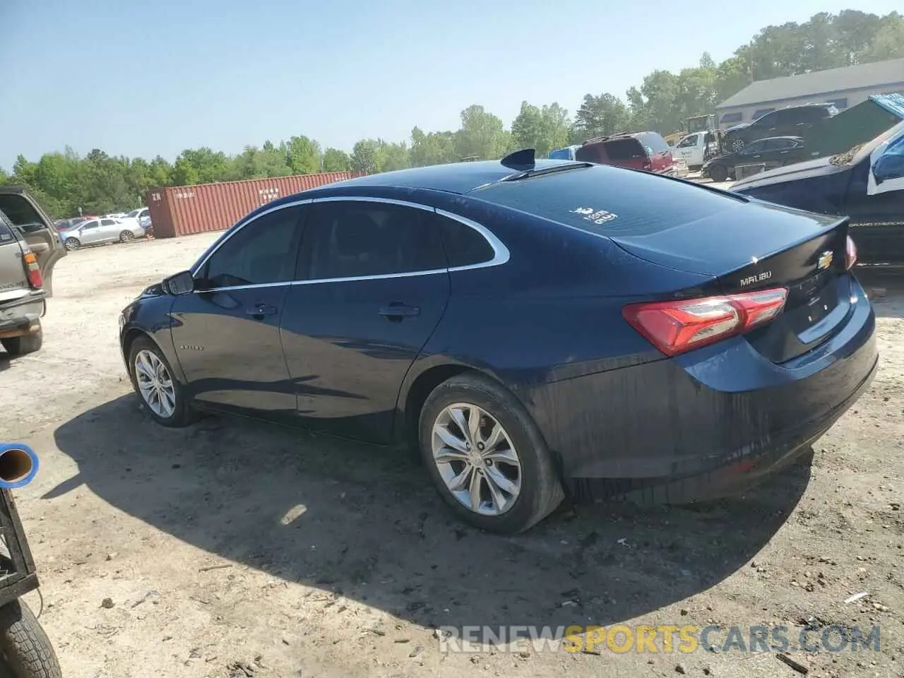 2 Photograph of a damaged car 1G1ZD5STXMF006268 CHEVROLET MALIBU 2021