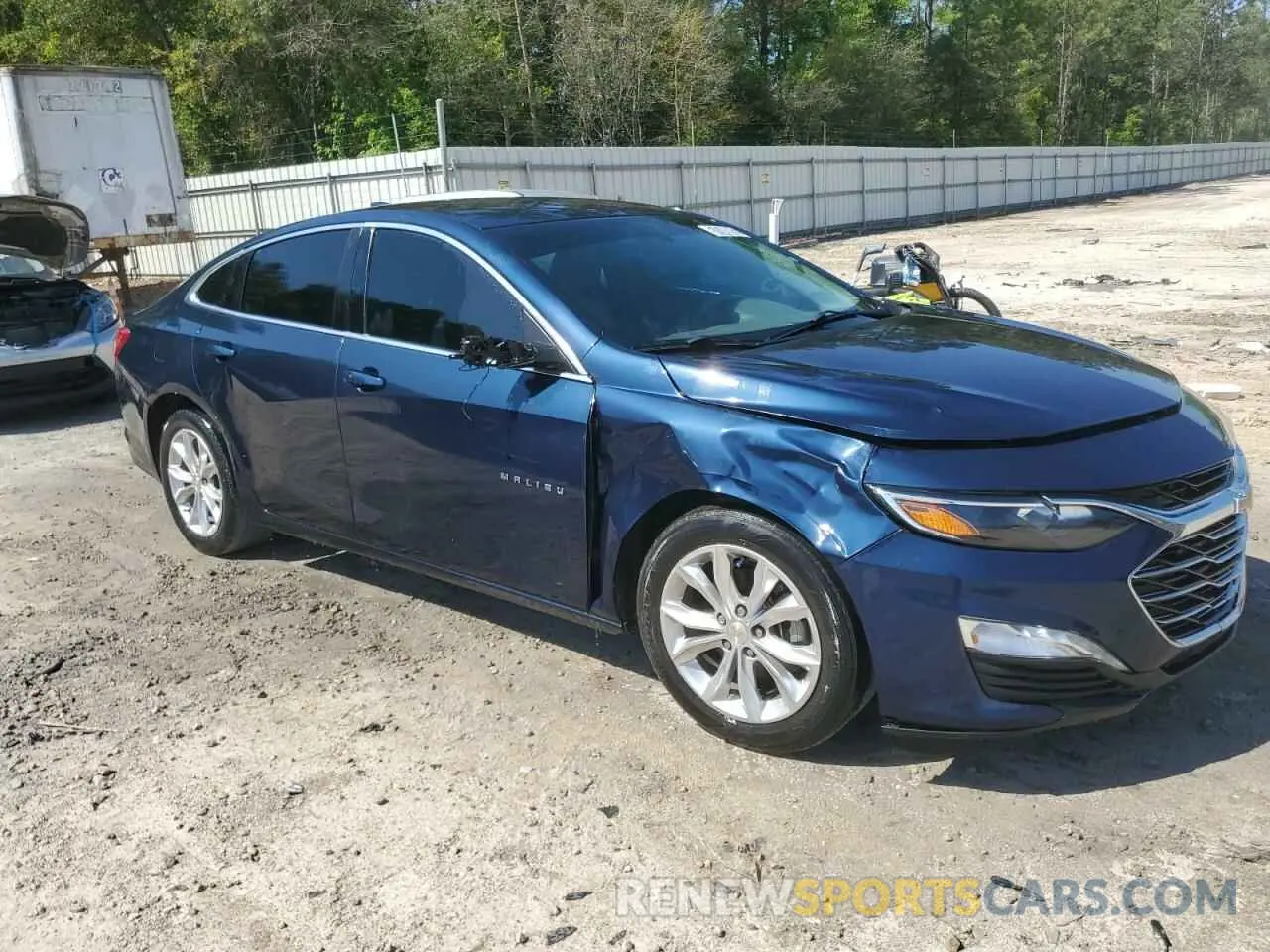 4 Photograph of a damaged car 1G1ZD5STXMF006268 CHEVROLET MALIBU 2021