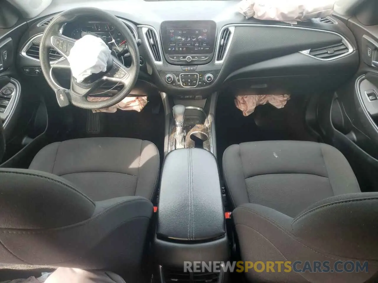 8 Photograph of a damaged car 1G1ZD5STXMF016959 CHEVROLET MALIBU 2021