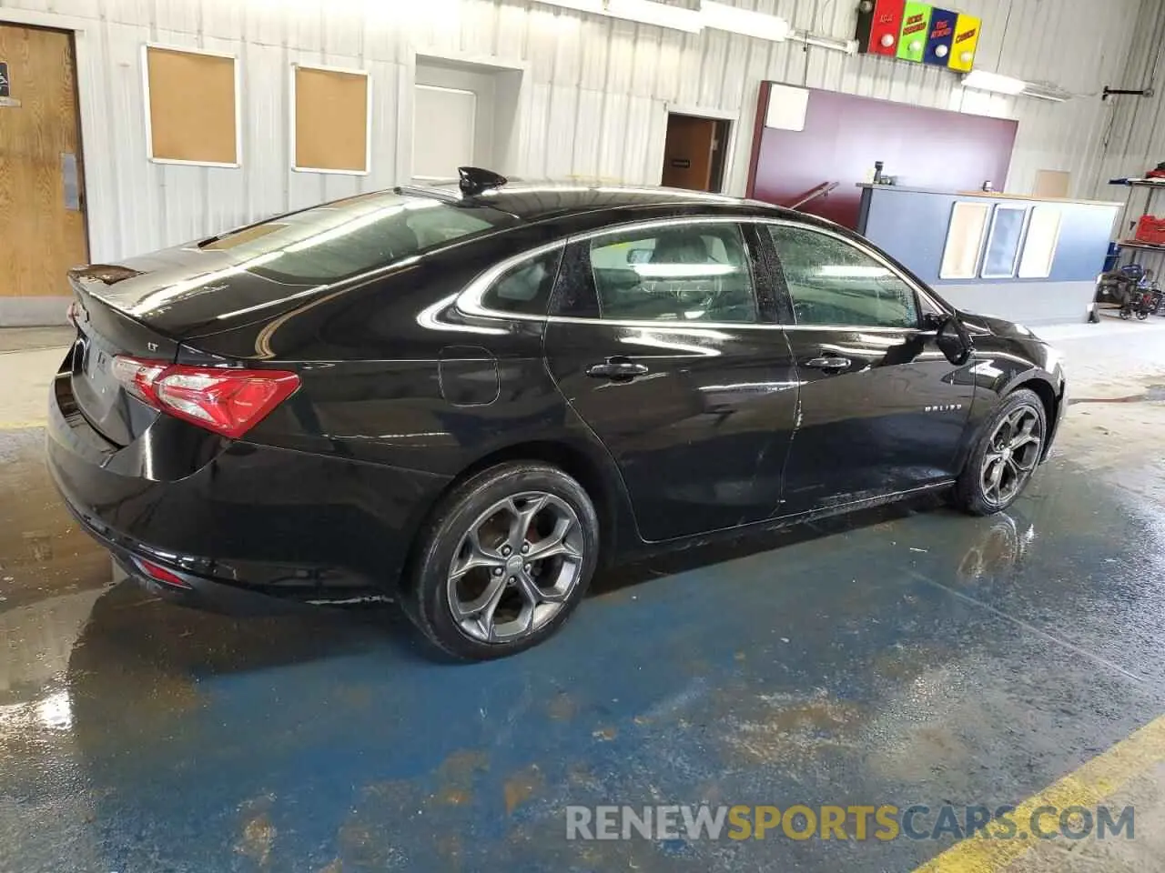3 Photograph of a damaged car 1G1ZD5STXMF022308 CHEVROLET MALIBU 2021