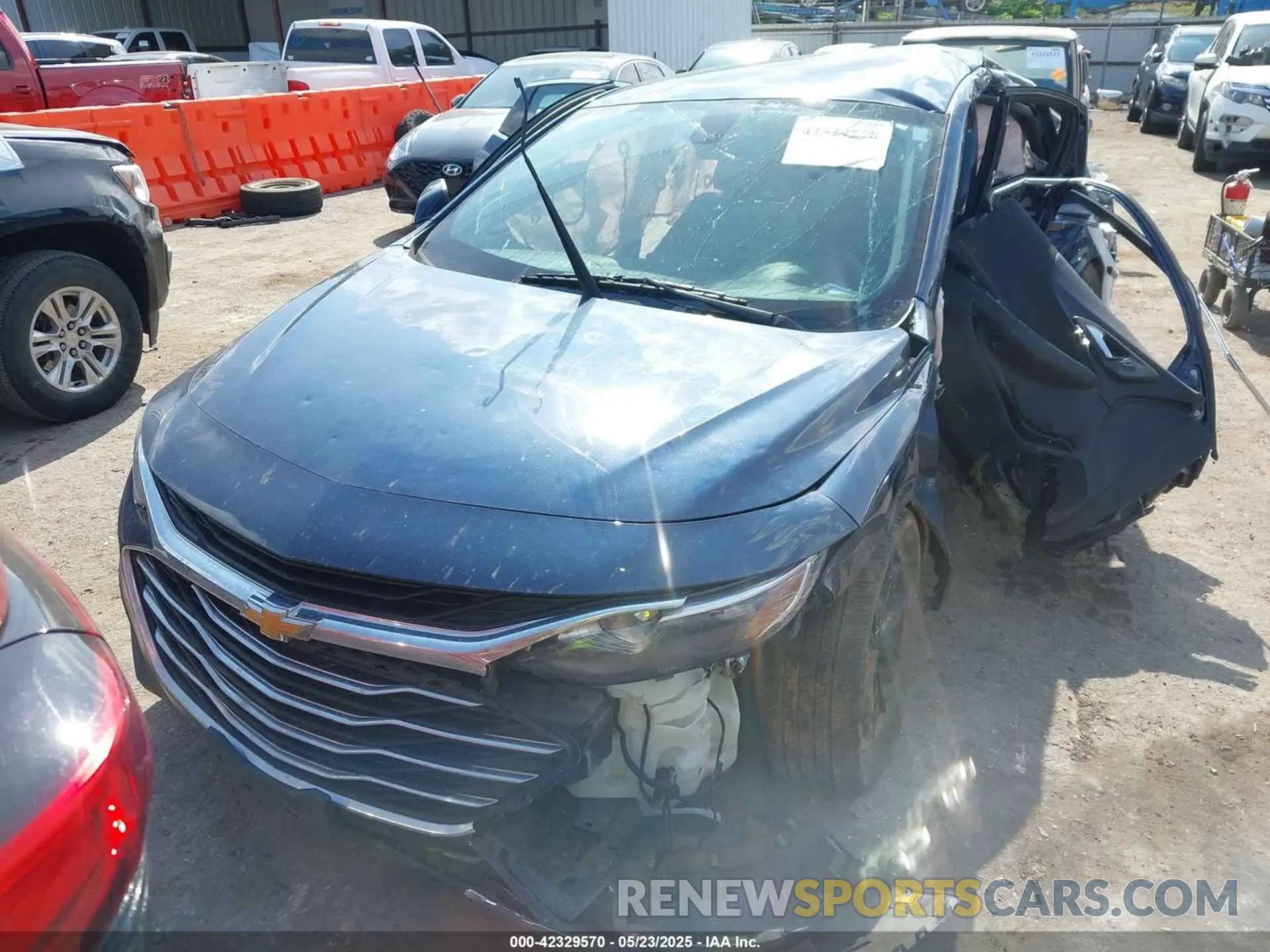 12 Photograph of a damaged car 1G1ZD5STXMF022759 CHEVROLET MALIBU 2021