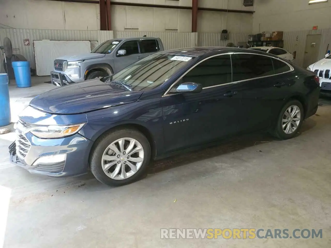 1 Photograph of a damaged car 1G1ZD5STXMF028240 CHEVROLET MALIBU 2021