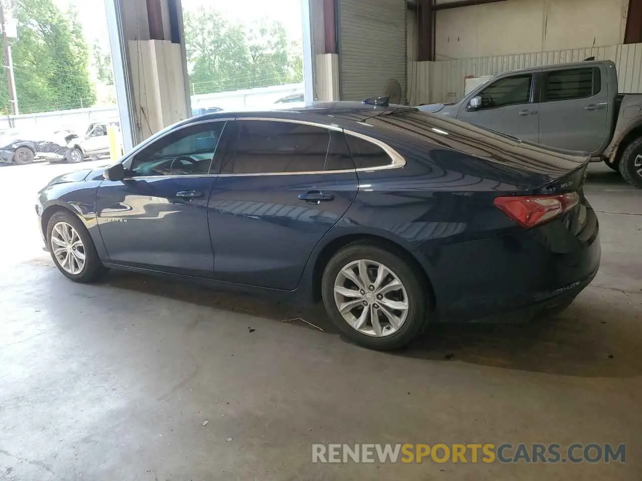2 Photograph of a damaged car 1G1ZD5STXMF028240 CHEVROLET MALIBU 2021