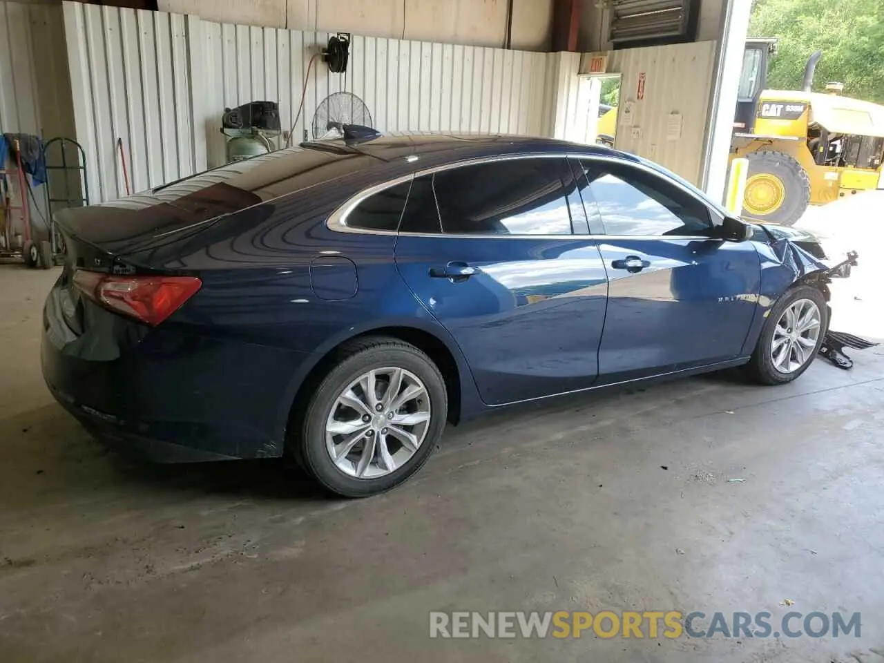 3 Photograph of a damaged car 1G1ZD5STXMF028240 CHEVROLET MALIBU 2021