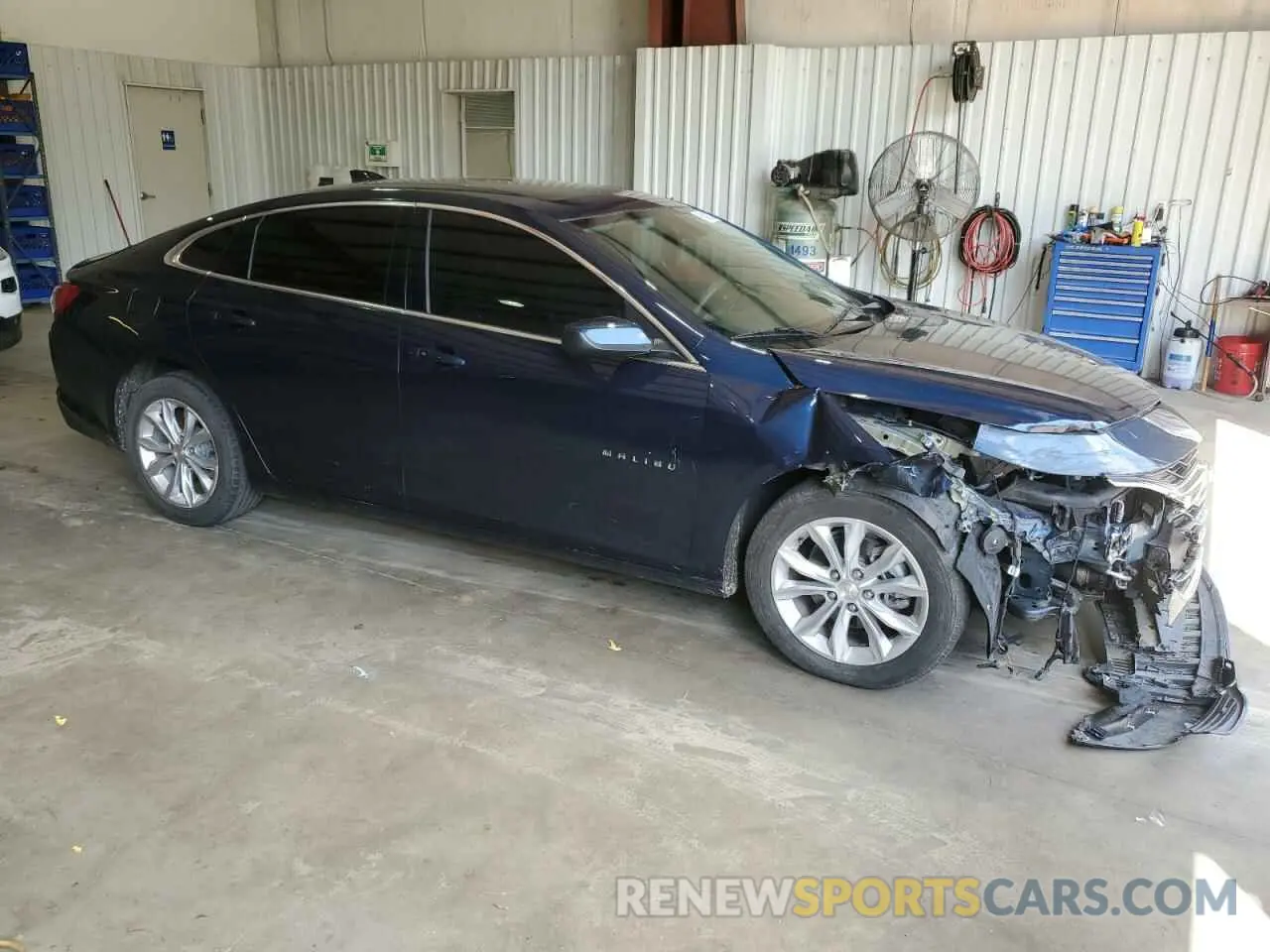 4 Photograph of a damaged car 1G1ZD5STXMF028240 CHEVROLET MALIBU 2021