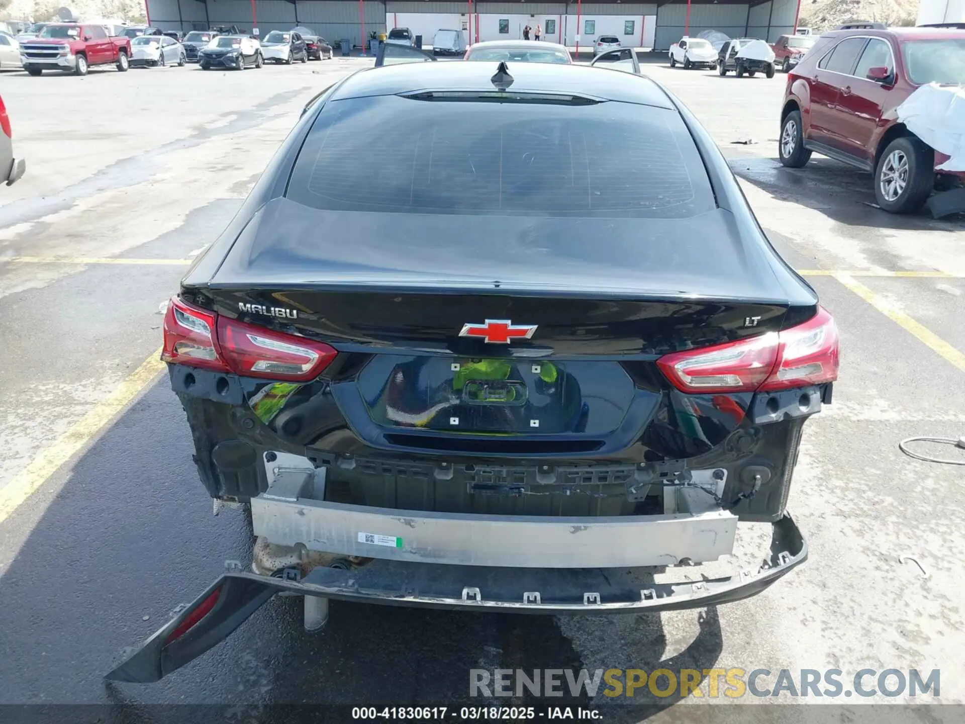 17 Photograph of a damaged car 1G1ZD5STXMF030263 CHEVROLET MALIBU 2021