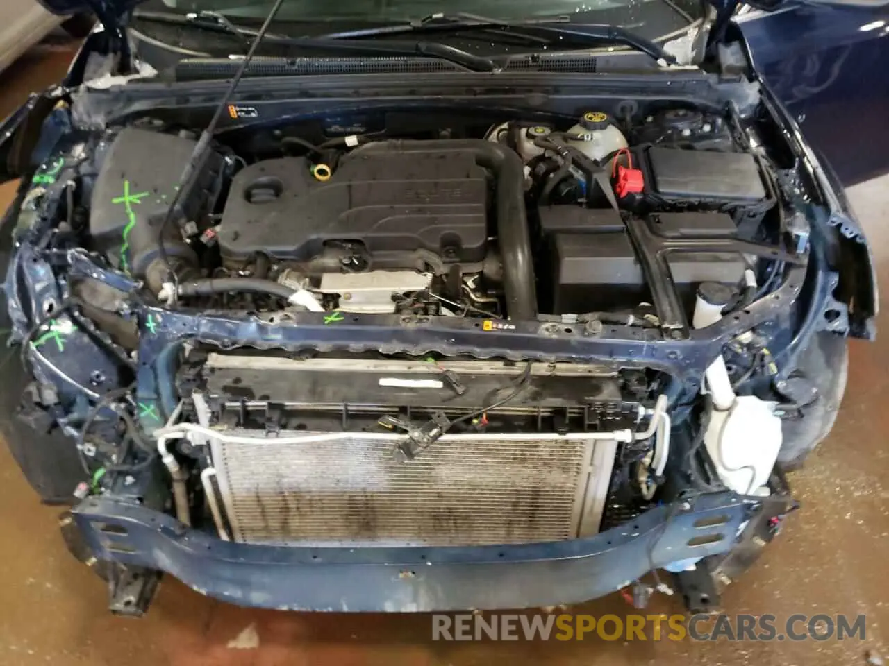 11 Photograph of a damaged car 1G1ZD5STXMF033602 CHEVROLET MALIBU 2021