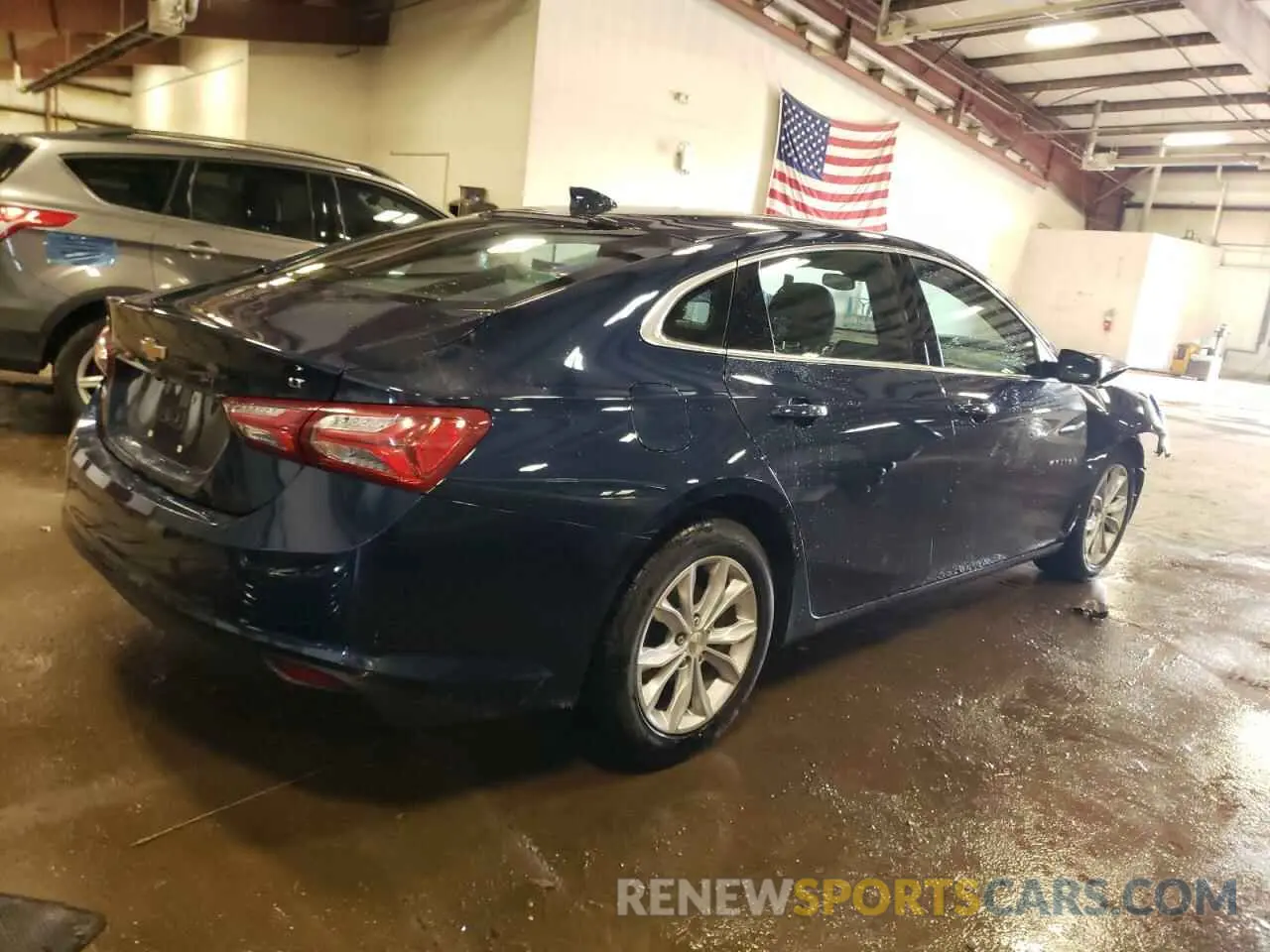 3 Photograph of a damaged car 1G1ZD5STXMF033602 CHEVROLET MALIBU 2021