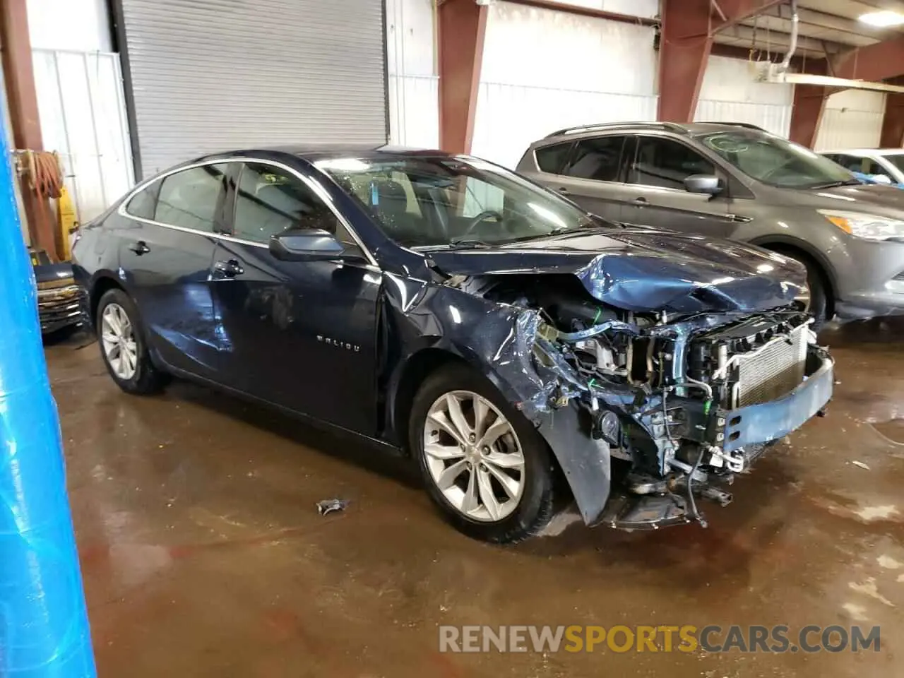 4 Photograph of a damaged car 1G1ZD5STXMF033602 CHEVROLET MALIBU 2021