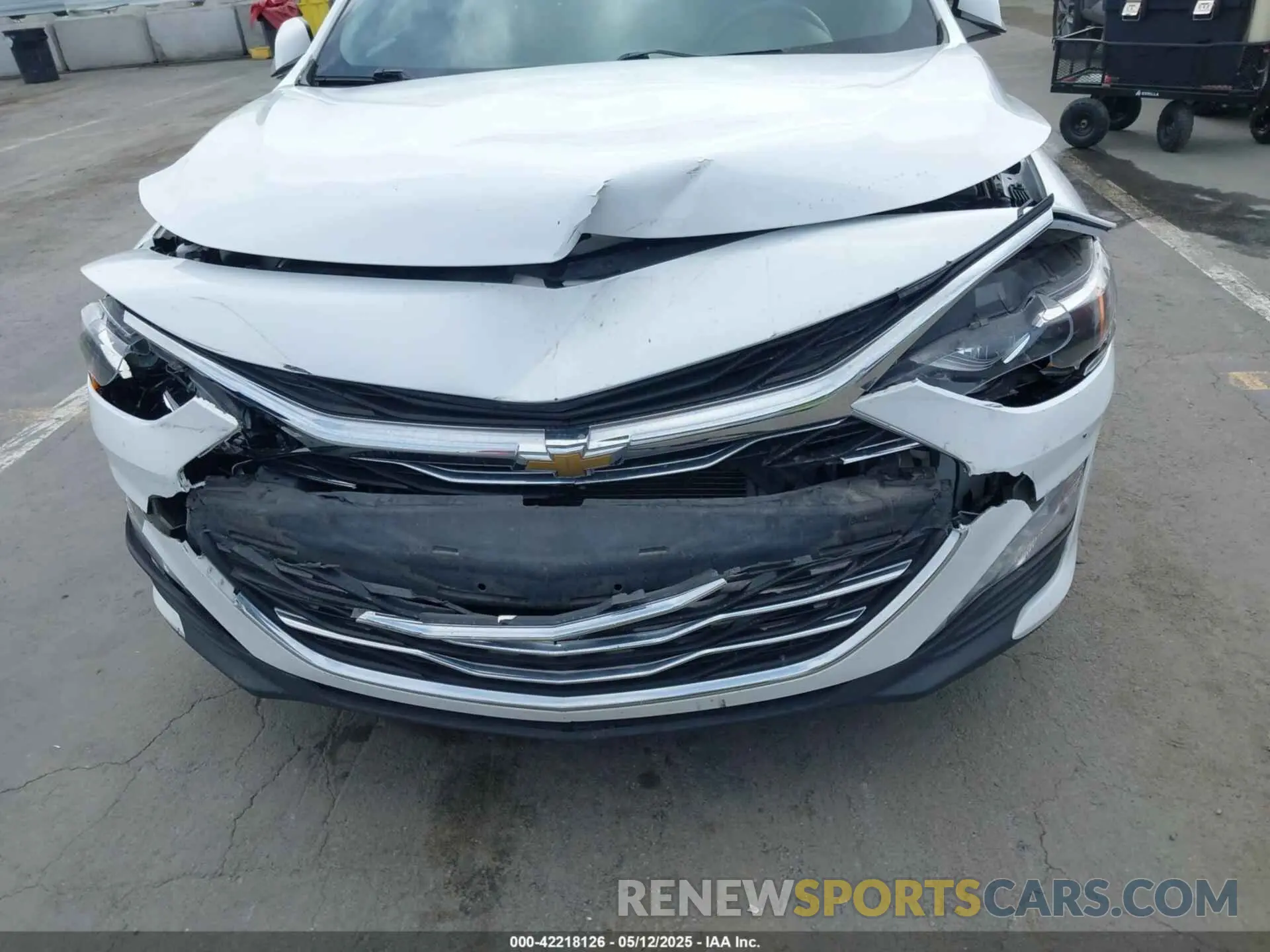 12 Фотография поврежденного автомобиля 1G1ZD5STXMF046060 CHEVROLET MALIBU 2021