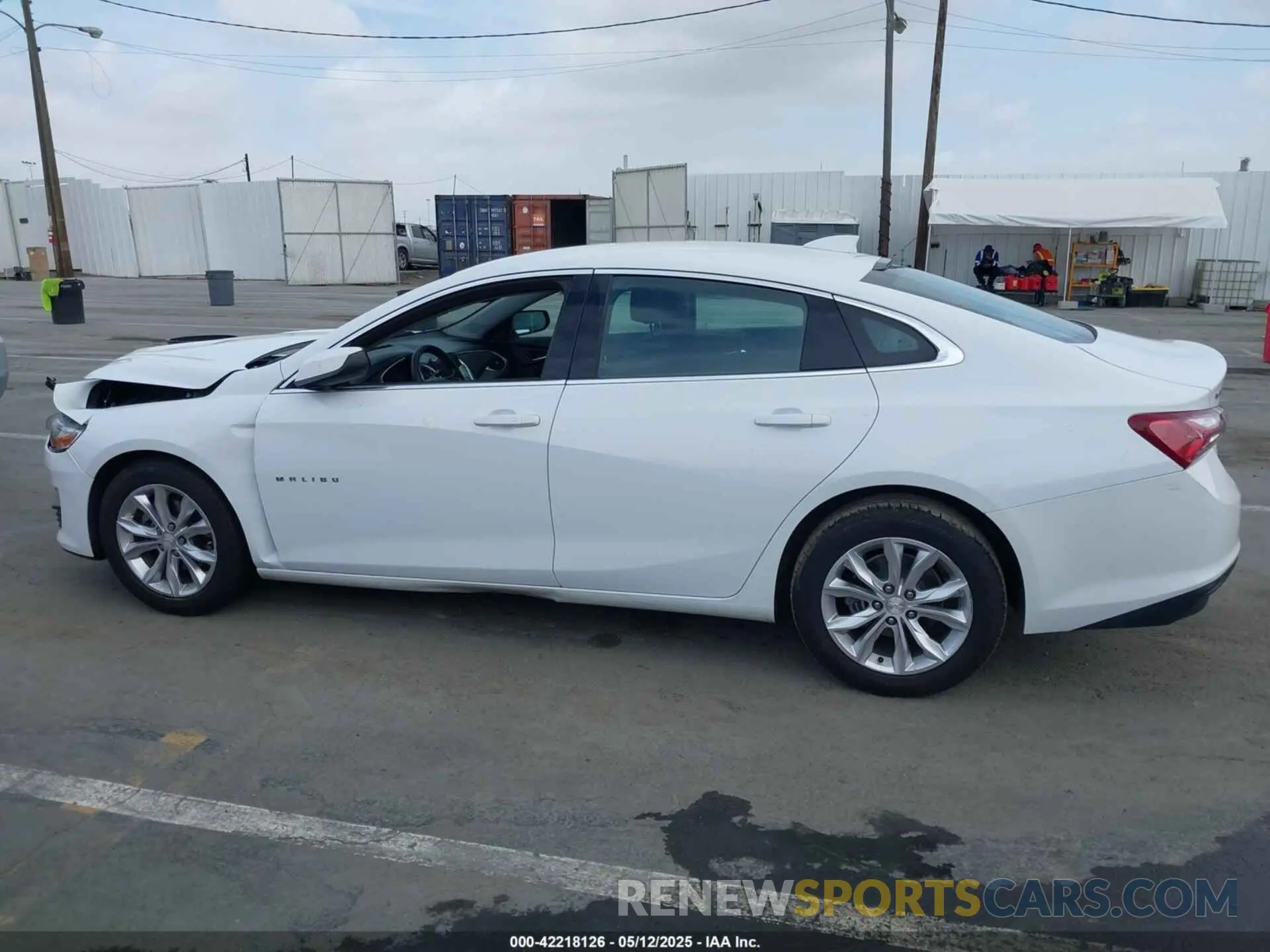 14 Фотография поврежденного автомобиля 1G1ZD5STXMF046060 CHEVROLET MALIBU 2021