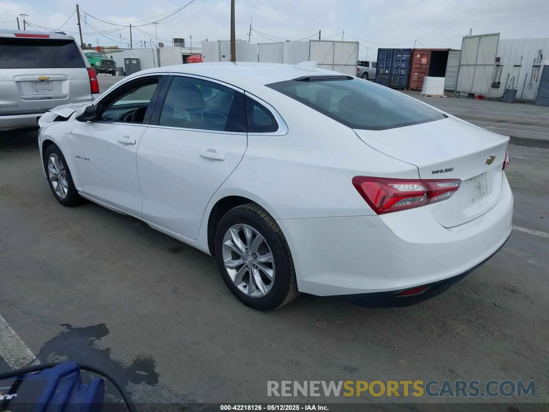3 Фотография поврежденного автомобиля 1G1ZD5STXMF046060 CHEVROLET MALIBU 2021