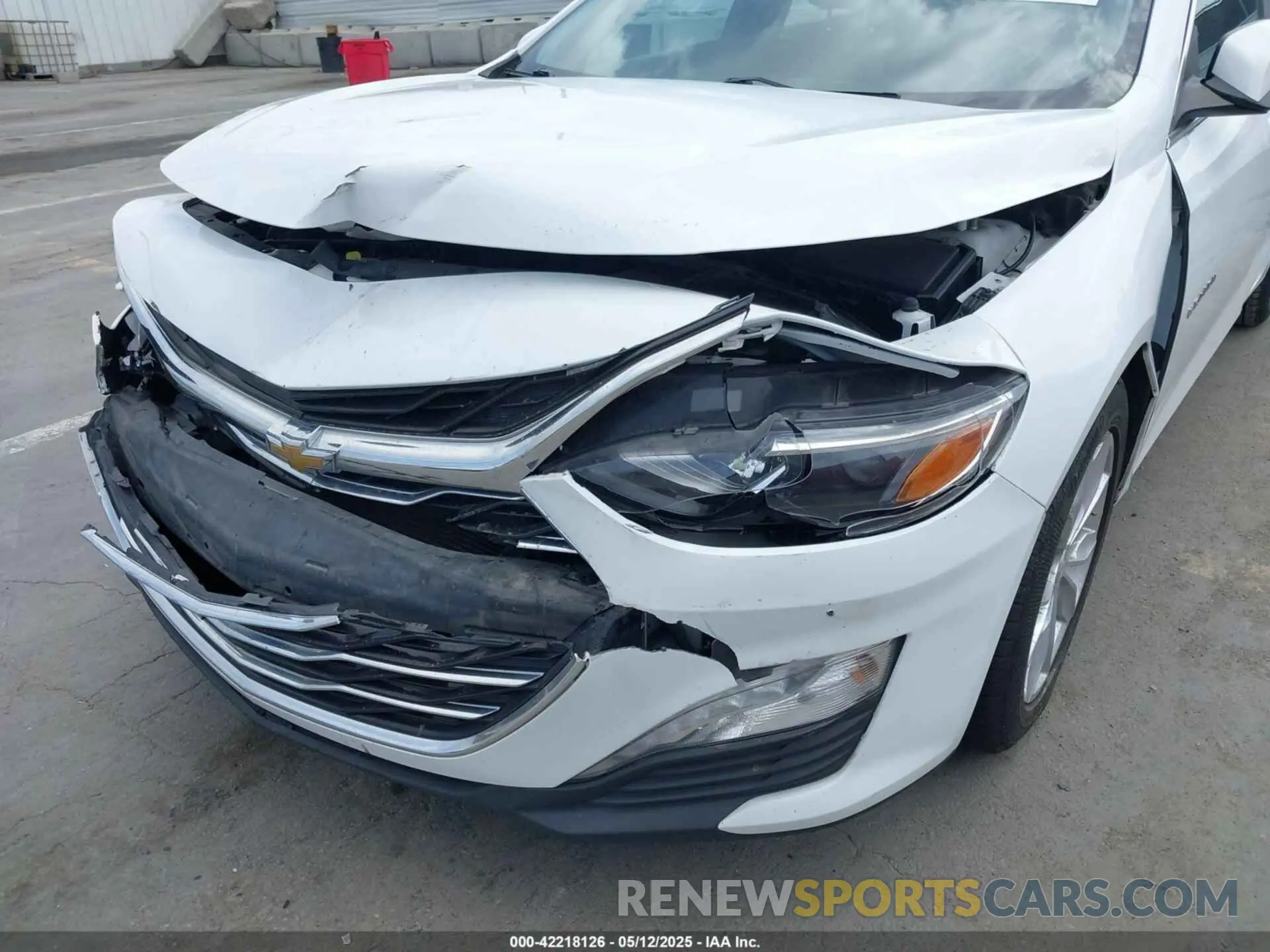 6 Фотография поврежденного автомобиля 1G1ZD5STXMF046060 CHEVROLET MALIBU 2021