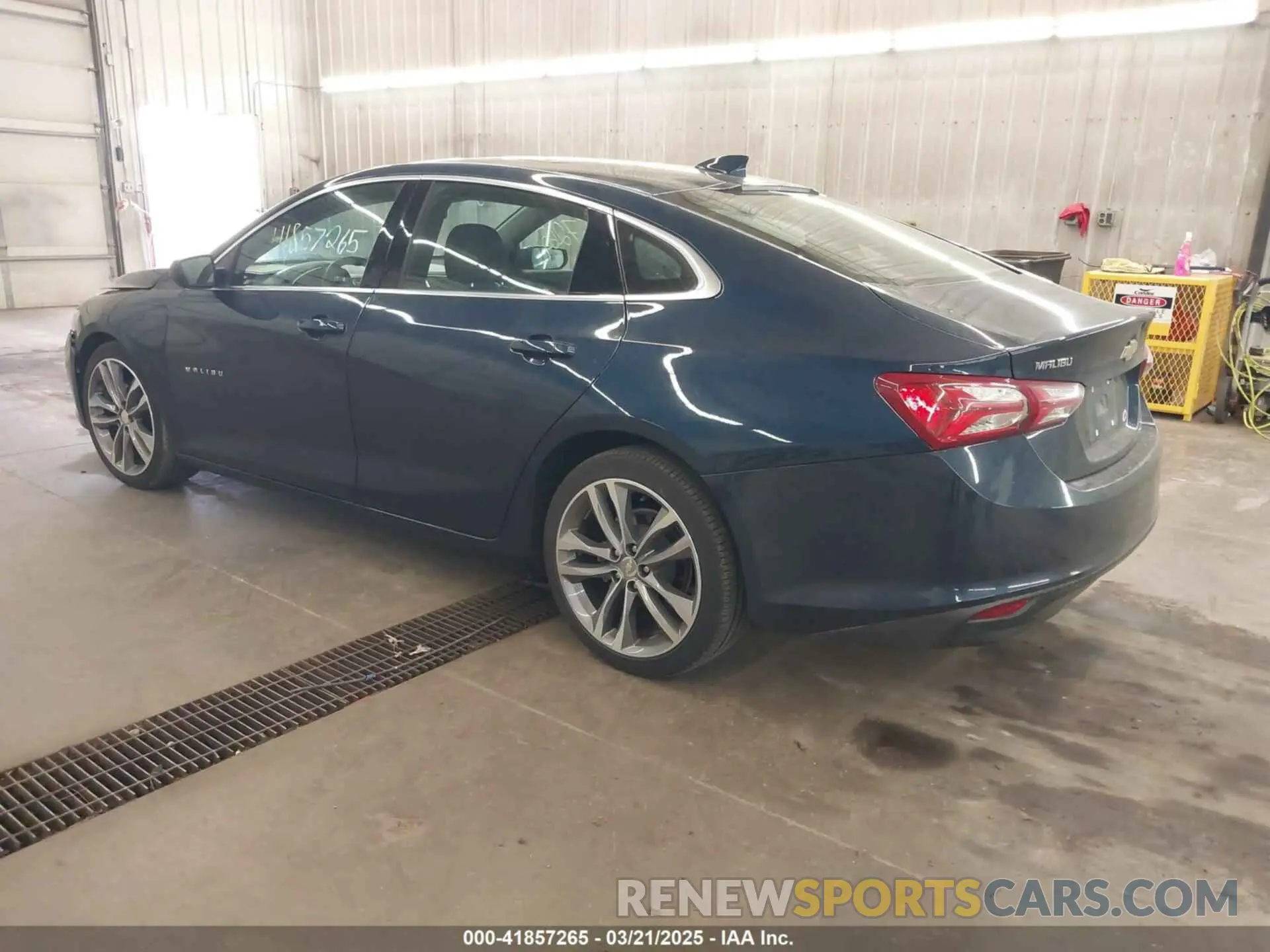 3 Photograph of a damaged car 1G1ZD5STXMF059844 CHEVROLET MALIBU 2021