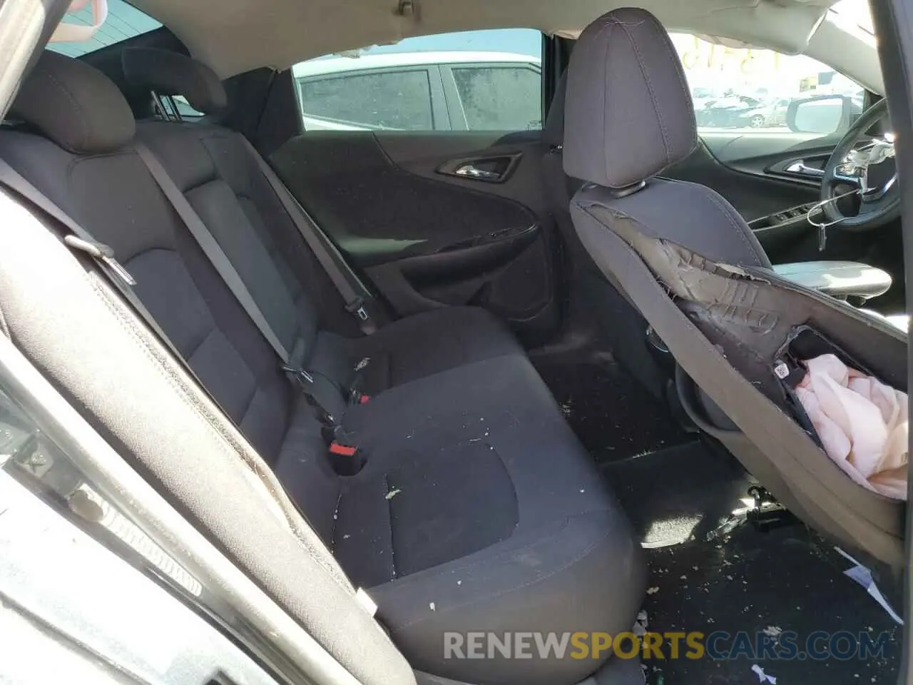 10 Photograph of a damaged car 1G1ZD5STXMF077969 CHEVROLET MALIBU 2021