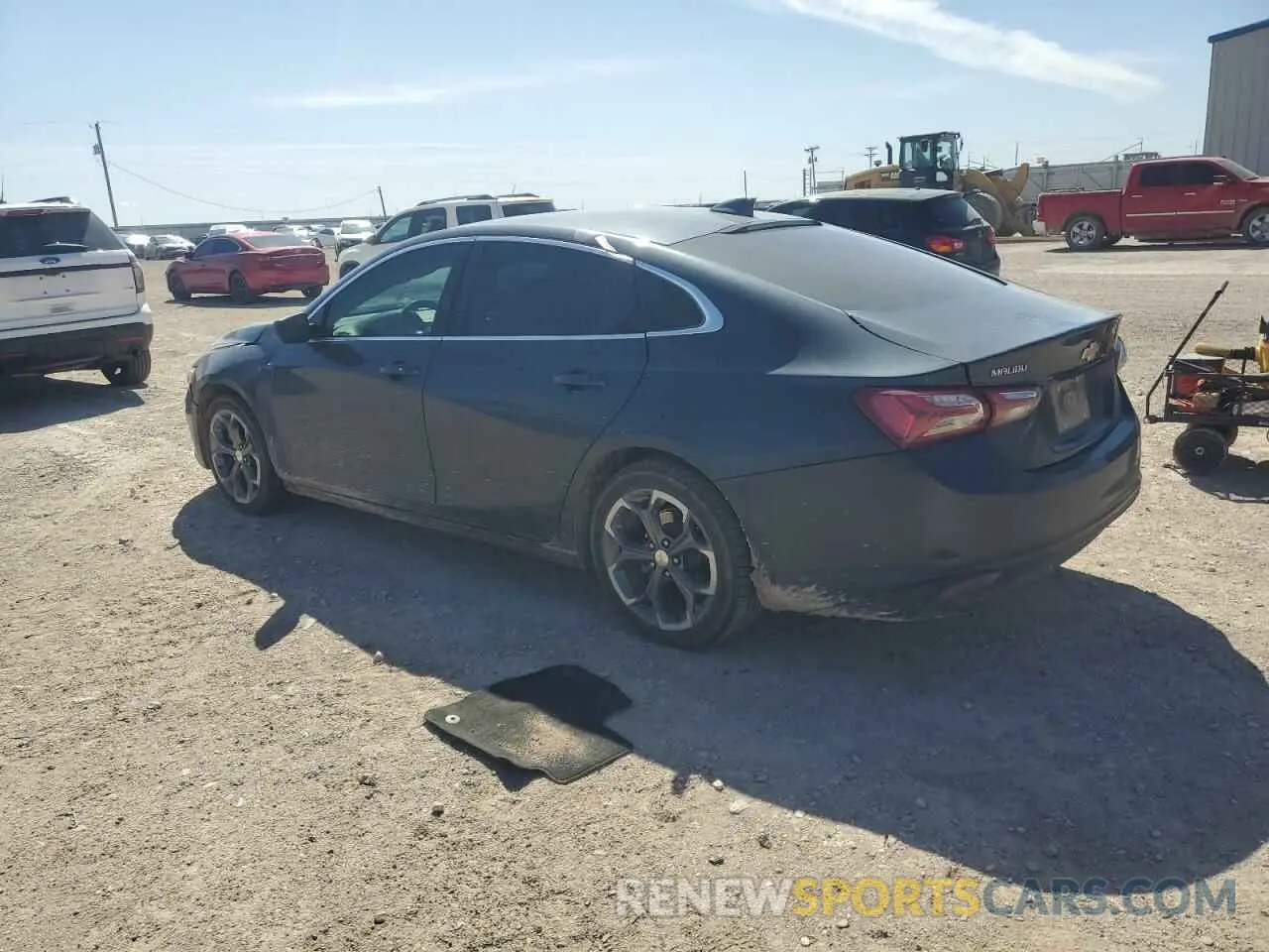 2 Photograph of a damaged car 1G1ZD5STXMF077969 CHEVROLET MALIBU 2021