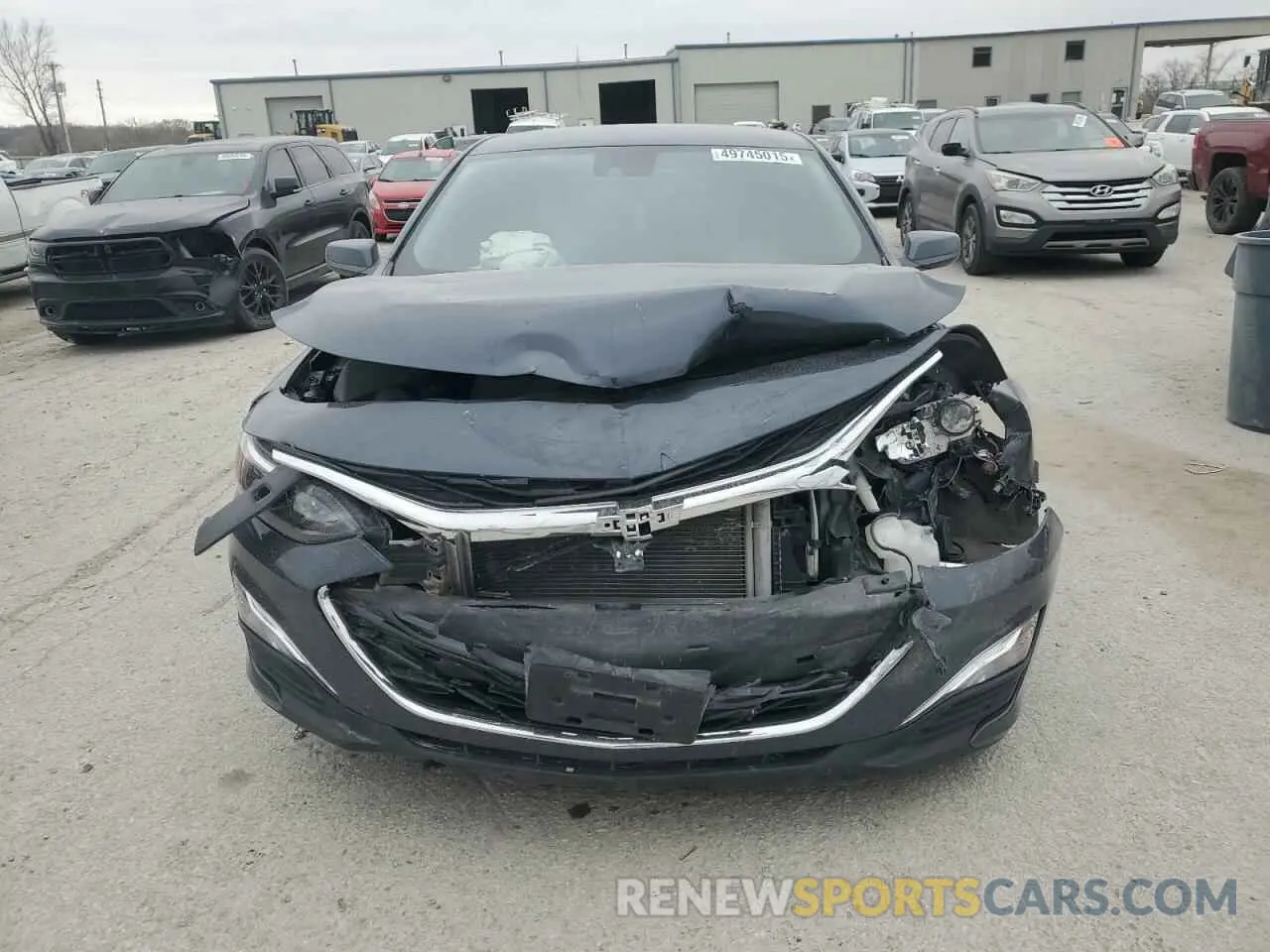 5 Photograph of a damaged car 1G1ZG5ST3MF047011 CHEVROLET MALIBU 2021