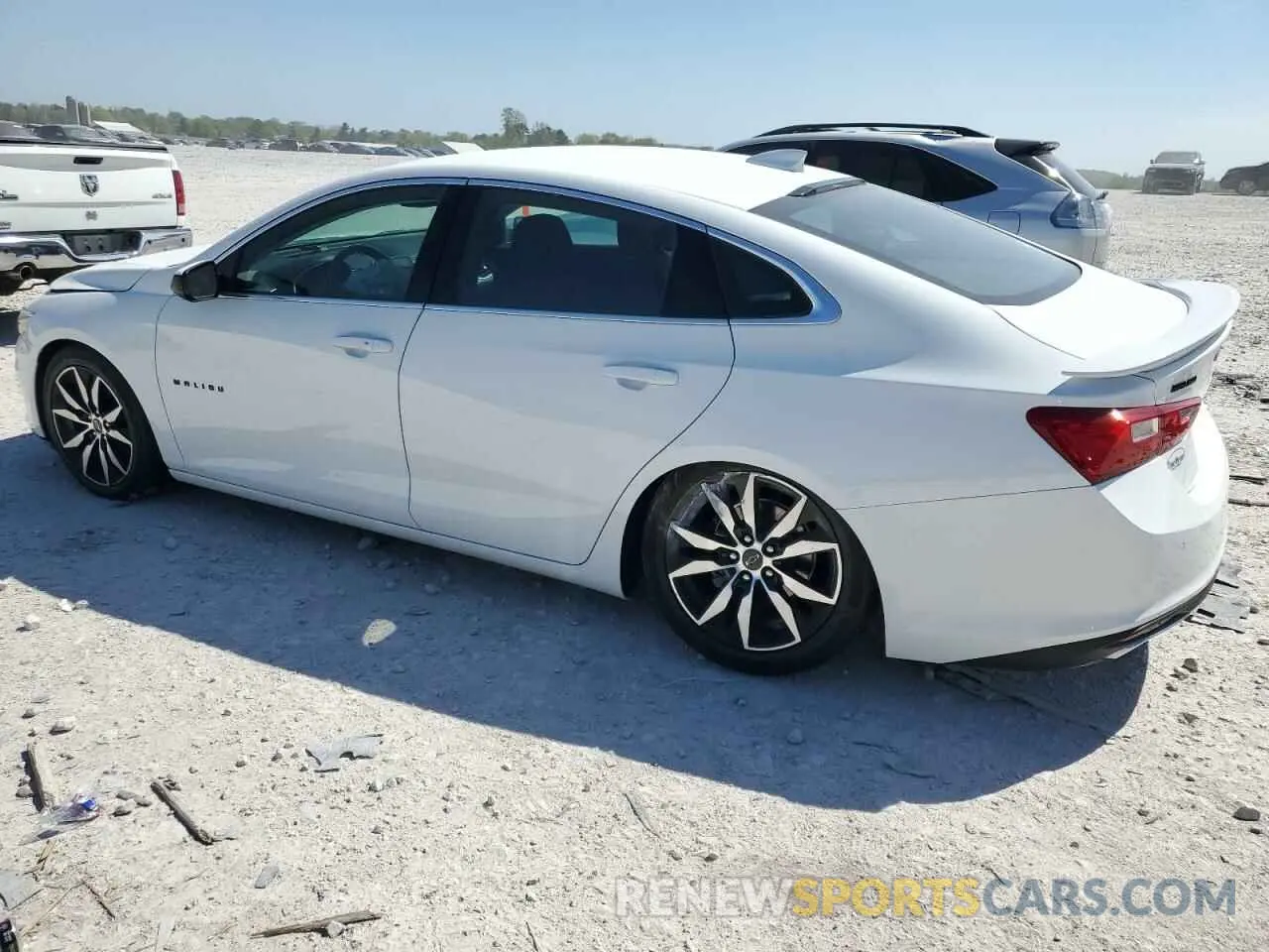 2 Photograph of a damaged car 1G1ZG5ST4MF041038 CHEVROLET MALIBU 2021