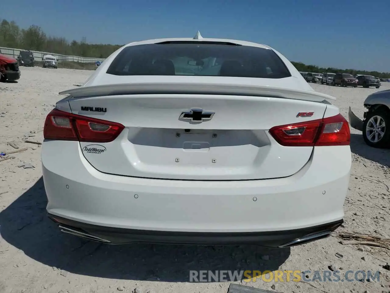 6 Photograph of a damaged car 1G1ZG5ST4MF041038 CHEVROLET MALIBU 2021