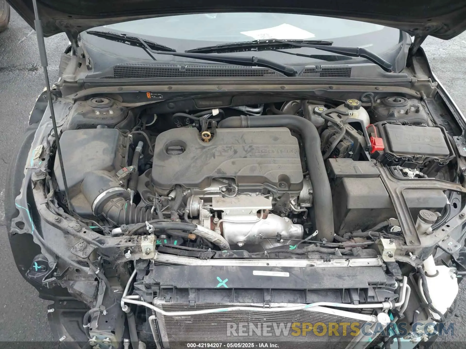10 Фотография поврежденного автомобиля 1G1ZG5STXMF030903 CHEVROLET MALIBU 2021