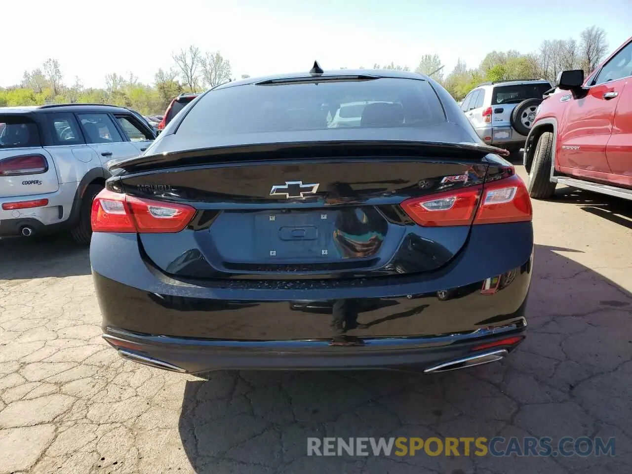 6 Photograph of a damaged car 1G1ZG5STXMF033641 CHEVROLET MALIBU 2021