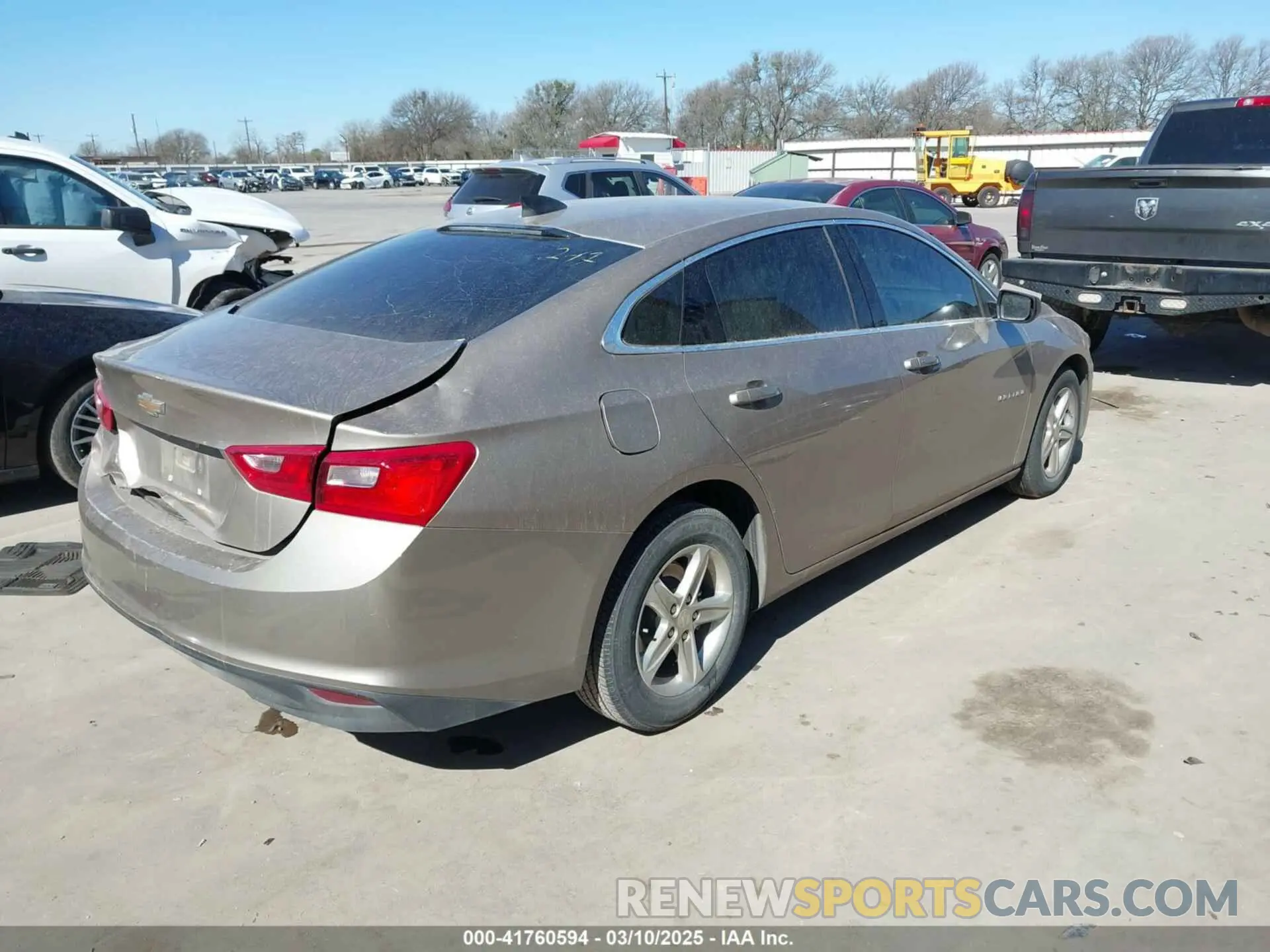 4 Фотография поврежденного автомобиля 1G1ZB5ST1NF190538 CHEVROLET MALIBU 2022