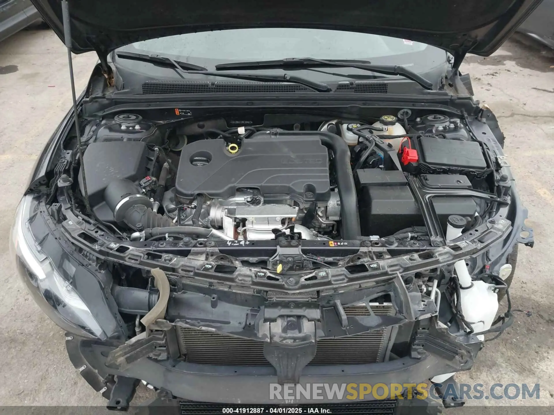 10 Photograph of a damaged car 1G1ZB5ST2NF204673 CHEVROLET MALIBU 2022